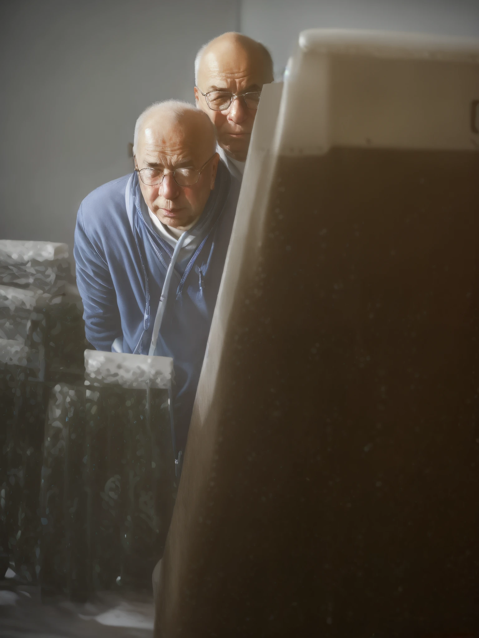 Klaus Schwab frowning