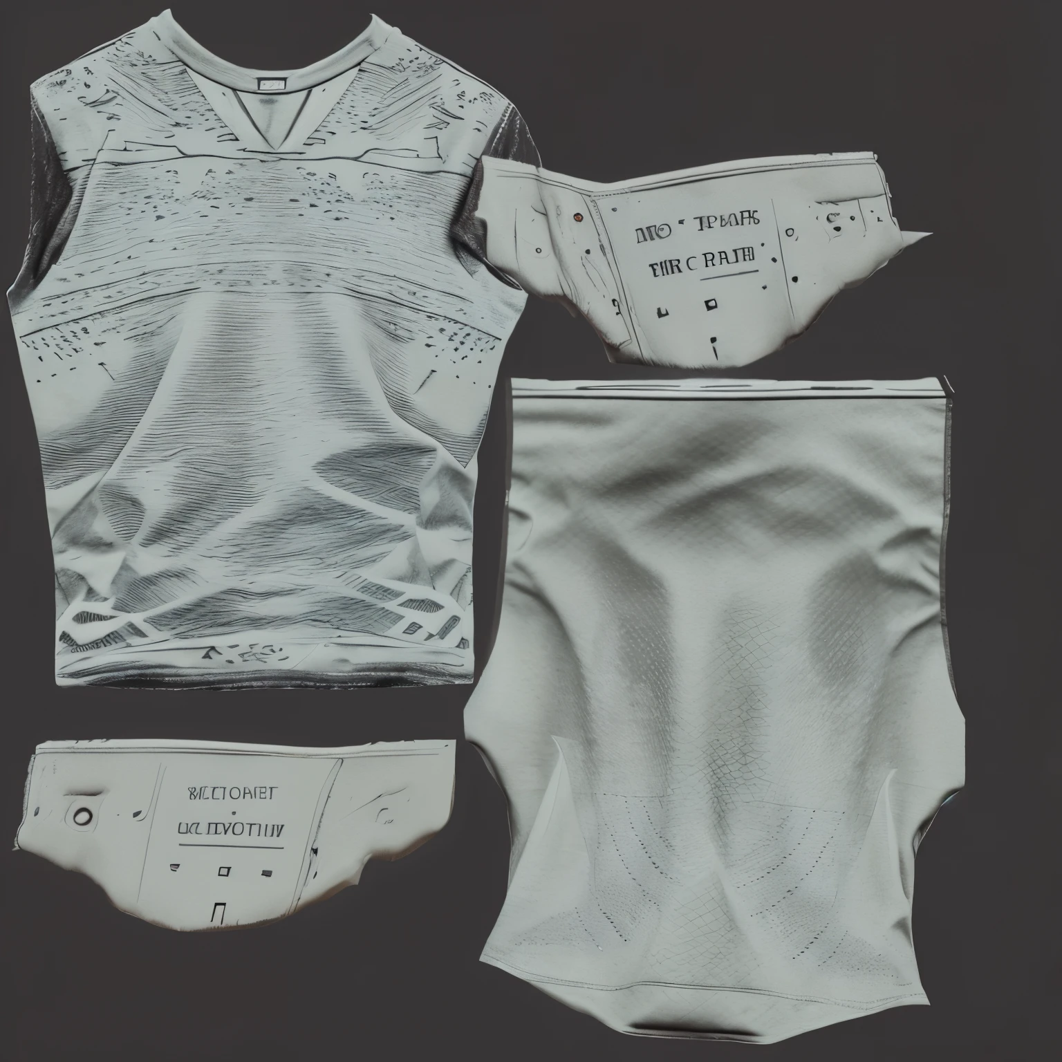 shirt texture man, upgraded