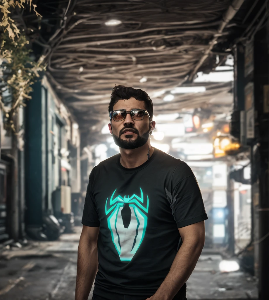 change the background with cyberpunk game with car .realistic image. ultra 8k quality   do not change the face