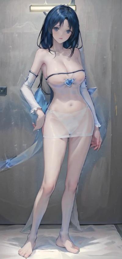 ((Above the shoulder,facial closeups)), Bigboobs, looking at viewert, ultra-realistic realism, Ghibli-style colors, Ghibli-style colors, japanese manga, Standing Picture, angle of view, foreshortening, foreshortening, 8K, super detailing,All women have big breasts,Endless realism, cellshading,,character sheets, reference sheet, Standing Picture, 8K, super detailing, 1080p, Women's HD,femele, 16k, A high resolution, Best quality, high high quality, Anatomically correct, tmasterpiece, Acura, hyper HD,as elegant as a swan,unreal-engine, Ghibli-style colors, japanese manga, Standing Picture, angle of view,battle armor,ssee-through,Lace skirt,Blue hair,Red-eyed,Sexy big breasts,Transparent tulle clothes
