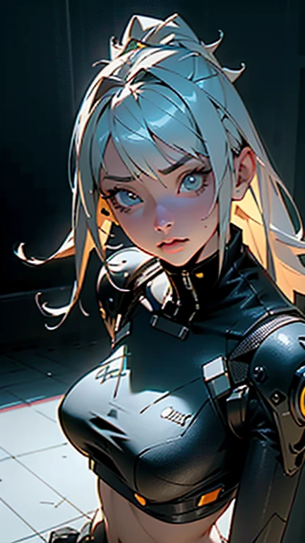 ((Best Quality)), ((masutepiece)), (Detailed: 1.4), 。.。.。.3D, Image of a beautiful woman in a cyberpunk bikini, nffsw (High dynamic range), Ray tracing, NVIDIA RTX, Hyper-Resolution, Unreal 5, Subsurface scattering, PBR Texturing, Post-processing, Anisotropy Filtering, depth of fields, Maximum clarity and sharpness, Multilayer textures, Albedo and specular maps, Surface Shading, accurate simulation of light and material interactions, Perfect proportions, Octane Render, Two-tone lighting, Wide aperture, Low ISO, White Balance, thirds rule, 8K Raw, Neonpunkai,
