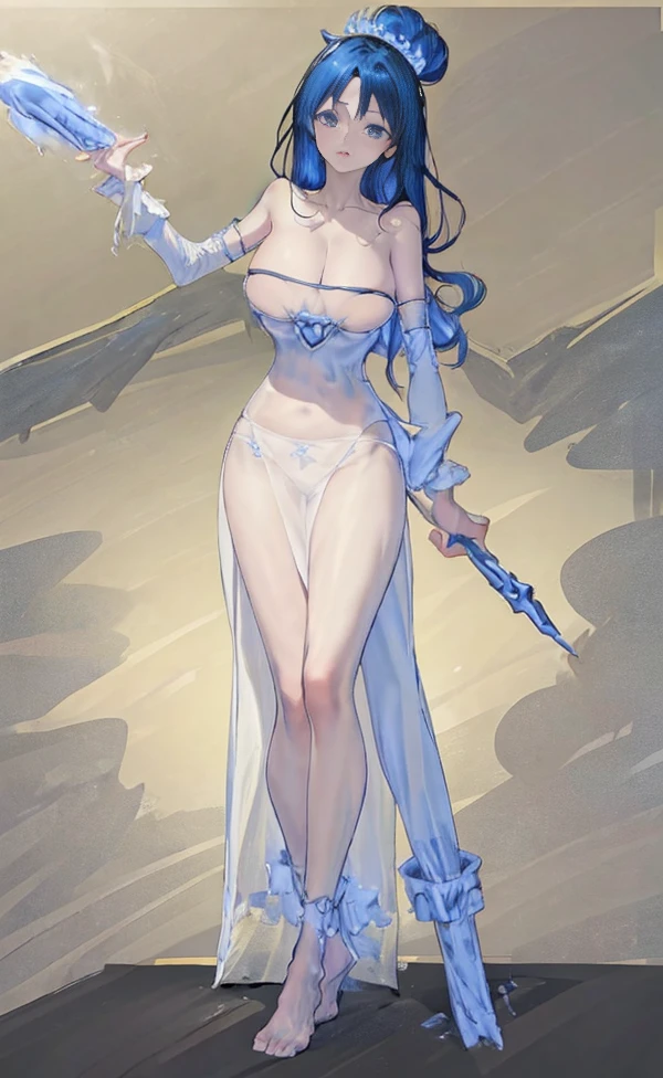 ((Above the shoulder,facial closeups)), Bigboobs, looking at viewert, ultra-realistic realism, Ghibli-style colors, Ghibli-style colors, japanese manga, Standing Picture, angle of view, foreshortening, foreshortening, 8K, super detailing,All women have big breasts,Endless realism, cellshading,,character sheets, reference sheet, Standing Picture, 8K, super detailing, 1080p, Women's HD,femele, 16k, A high resolution, Best quality, high high quality, Anatomically correct, tmasterpiece, Acura, hyper HD,as elegant as a swan,unreal-engine, Ghibli-style colors, japanese manga, Standing Picture, angle of view,battle armor,ssee-through,Lace skirt,Blue hair,Red-eyed,Sexy big breasts,Transparent tulle clothes