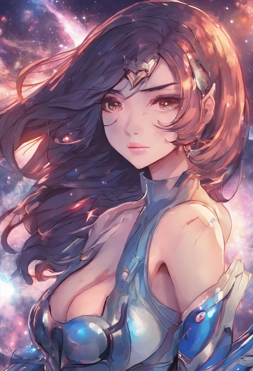 （double contact：1.4），Girl's face，deep forest trees，Close-up cleavage，（（Best quality））， （（tmasterpiece））， Enhanced dynamic viewing angle，glowing effect，ultra - detailed，Works of masters，high high quality，8K分辨率，high high quality，ultra - detailed，Detailed pubic hair，Accurate，