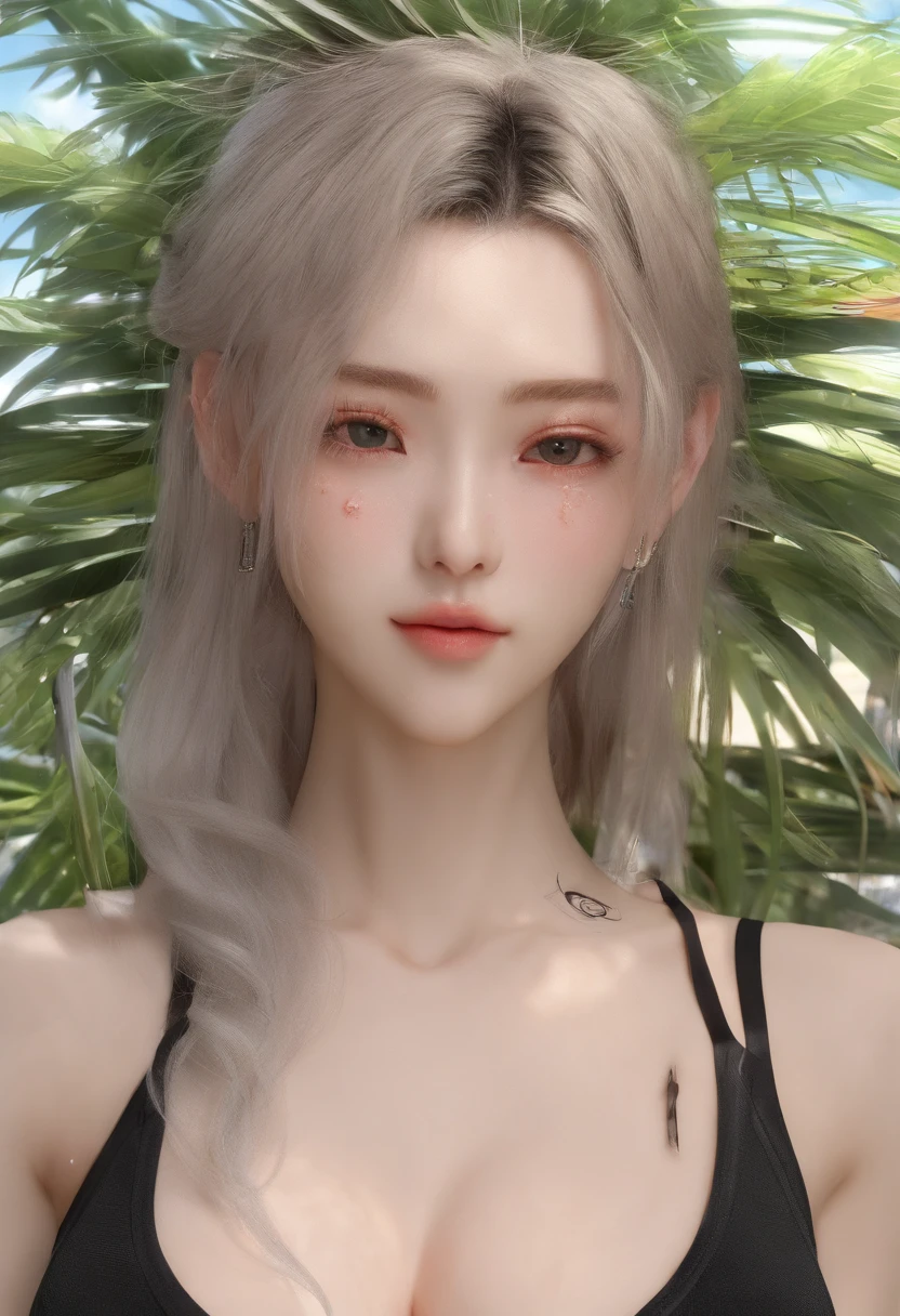 NSFW, 8K,ultra high definition,(masterpiece:1.2, best quality), (magazine cover), (많은 텍스트가 포함된 다채로운 magazine cover),fascinating, elegant, Trend, trend, radiant, head turner, dazzling, elaborate, very cool, dramatic, brave, ((swedish model)), ((((white hair)))), It shows off her enhanced look perfectly... She has perfect makeup, (((((saggy big breasts,hbig breasts,Sexy))))), 그리고 is striking a sexy, erotic pose), Her body is perfectly toned, sunny beach background, (very detailed:1.2)((((100%all nude,Lots of pubic hair)))),((red lipstick)),Blue Eyes,(Very long hair),((((bust)))),