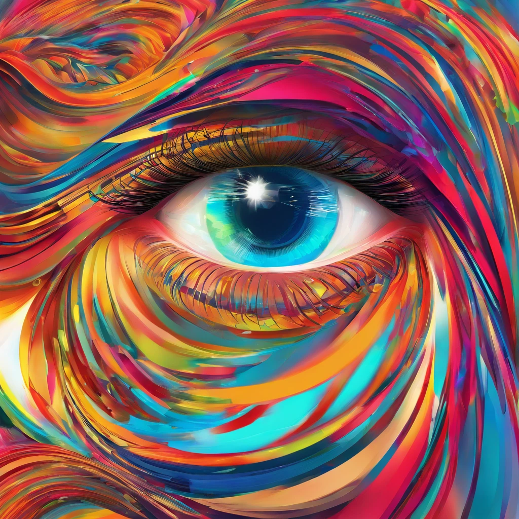 (best quality,4k,8k,highres,masterpiece:1.2),ultra-detailed,(realistic,photorealistic,photo-realistic:1.37),colorful, vibrant, dynamic, abstract eye, bright colors, swirling patterns, intricate details, mesmerizing, 3D rendering, digital art, surreal, otherworldly lighting.