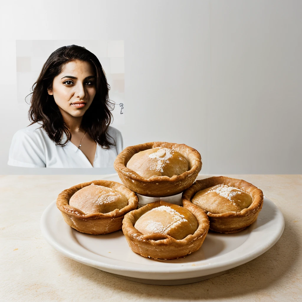 Pies de mujer, dipped in condensed milk, super realistic in home background