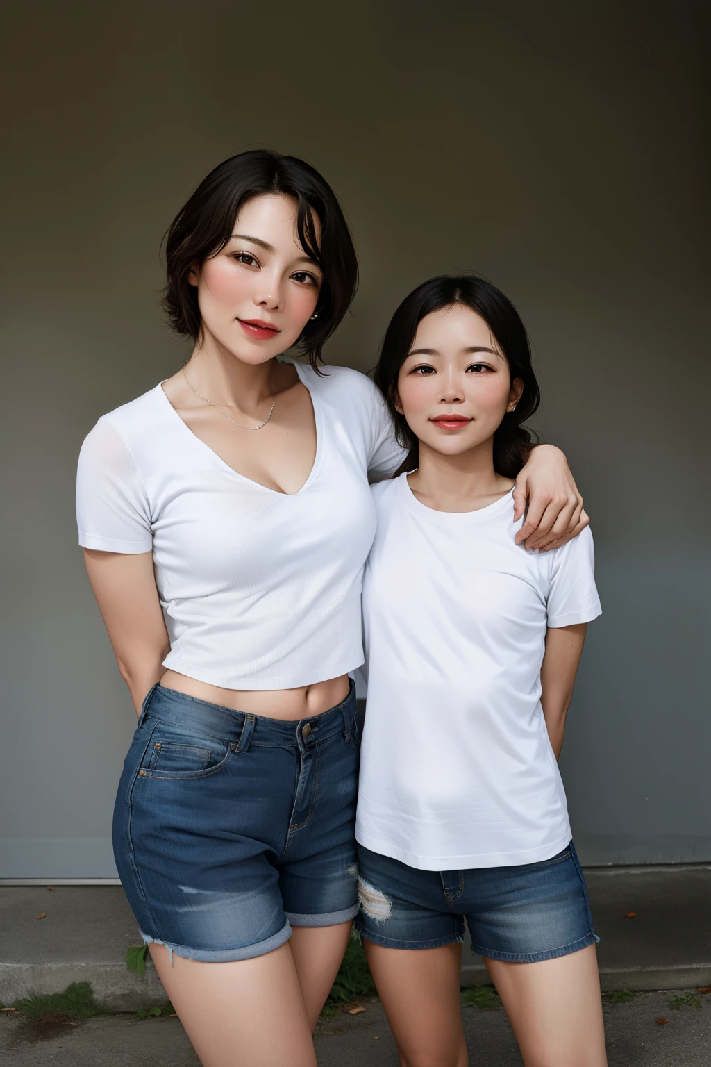 Mother and daughter