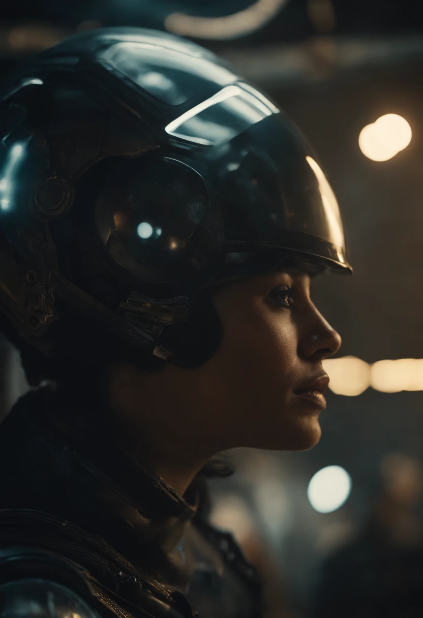 Cinematic portraits of Futuristic space pirates from the year 2741, intricate detail