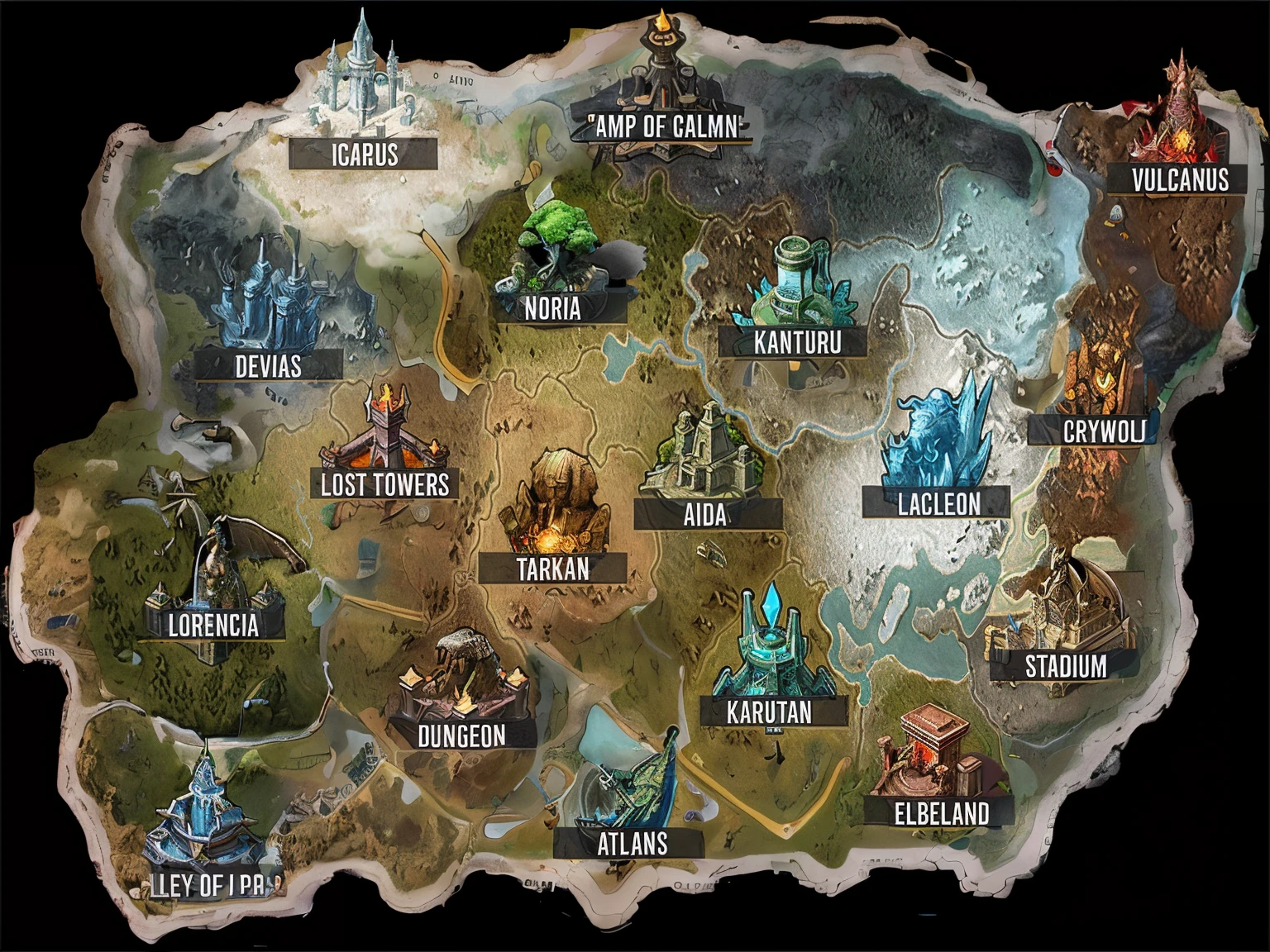 Gostaria de apagar as partes selecionadas, replacing with backgrounds similar to the map pattern, no caso, estou removendo bordas que atrapalhavam a imagem, I would like the map standard and city references to be maintained