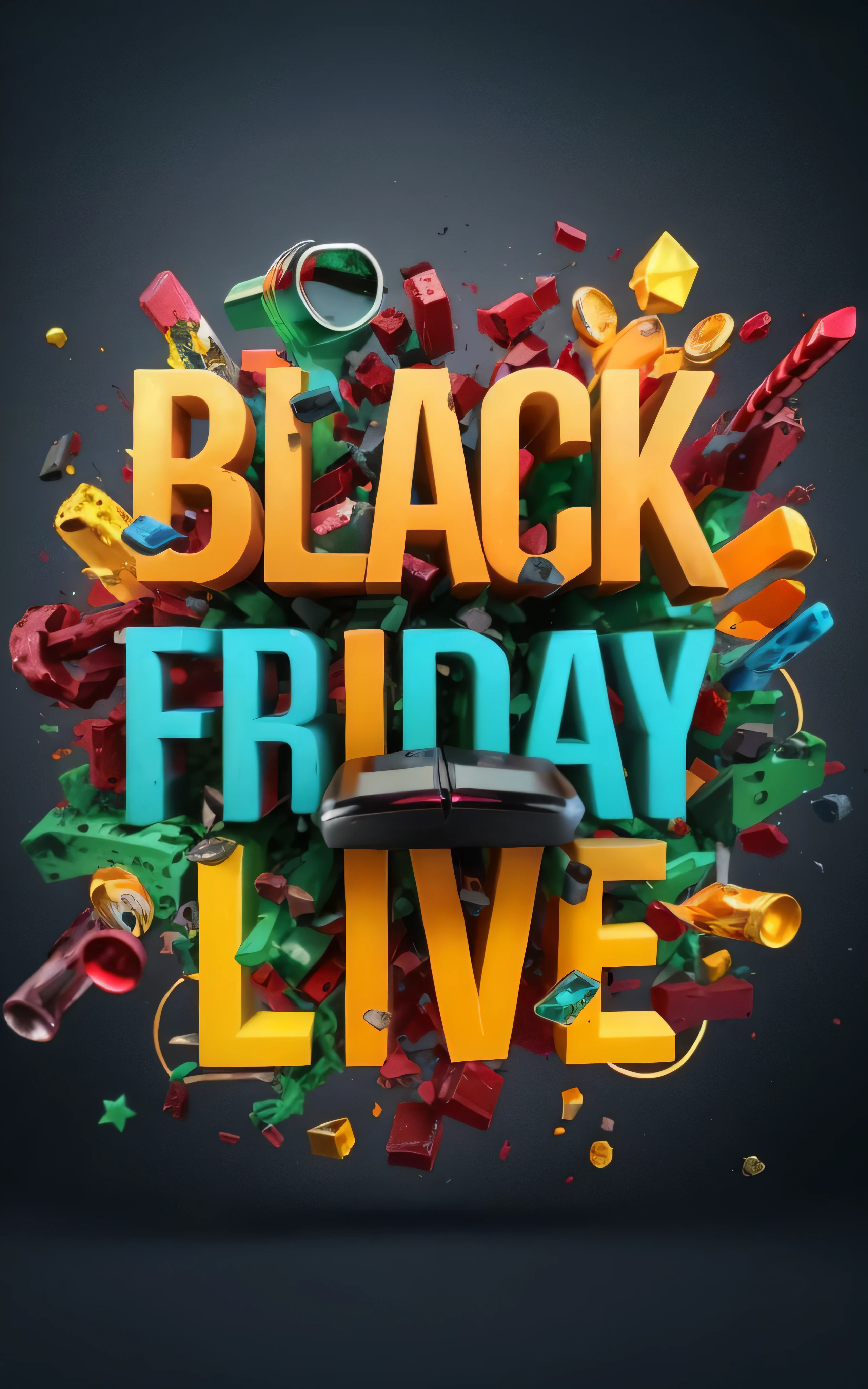 logotipo ao vivo da Black Friday com salpicos de tinta colorida, ๐น๏ธ ๐ ๐ซ ๐ค ๐ฌ, ๐ฅ ๐ ๐น๏ธ ๐, ๐ ๐ ๐ ๐, ๐น๏ธ ๐ ๐ฌ, ๐ฃ ๐ฅ๐ฃ ๐ฅ, Arte Promocional, ๐ฃ ๐ฅ, ๐ฅ ๐ ๐น๏ธ ๐ :2, 2018, 2 0 1 8, Imagem promocional