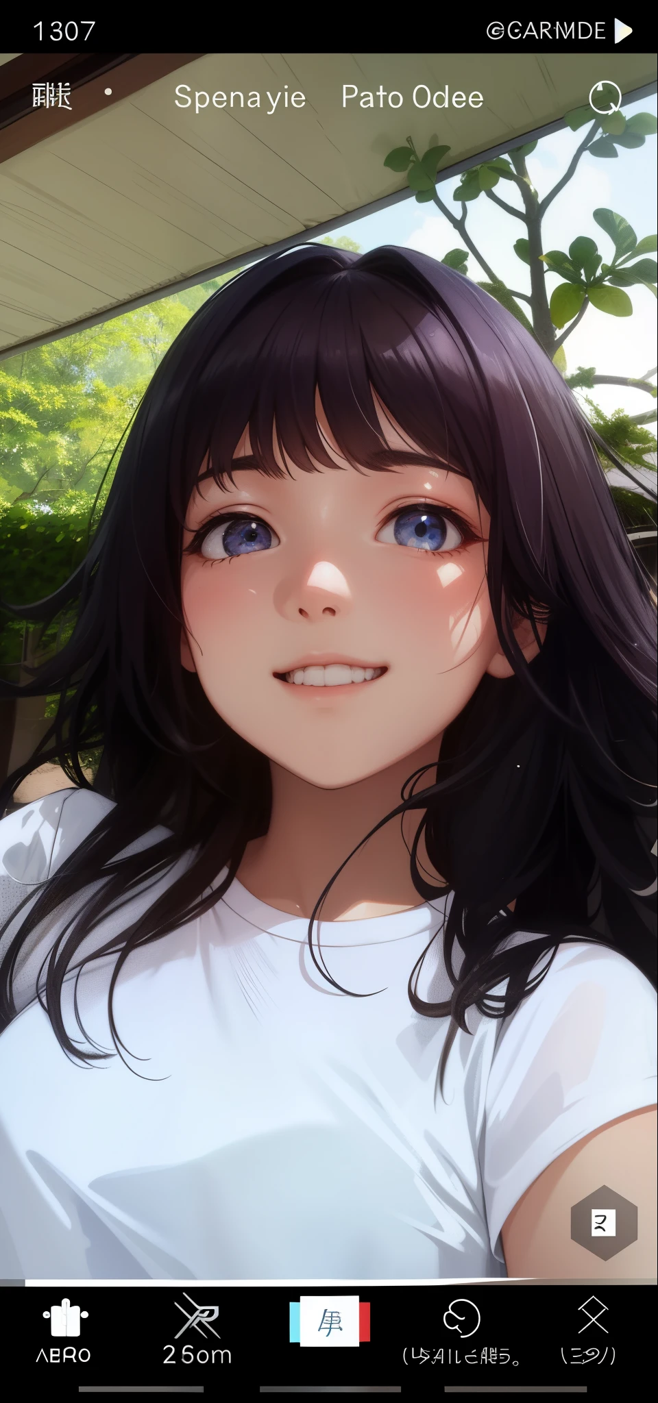 masterpiece, highest quality, One Girl, Thighs, beautiful girl, Flowers, たくさんの小さなflowerびら, flower、Small waist, RAWphotograph,Bright lighting、Face Light, Ultra-realistic, High resolution, photograph, Sharp focus, Highly detailed eyes and face,Accurate hands、Symmetrical face, whole body、Large Breasts、Long Hair、チラリと見えるThighs、Cleavage、Red flared skirt、White Sandals、White lace shirt、Early morning beach