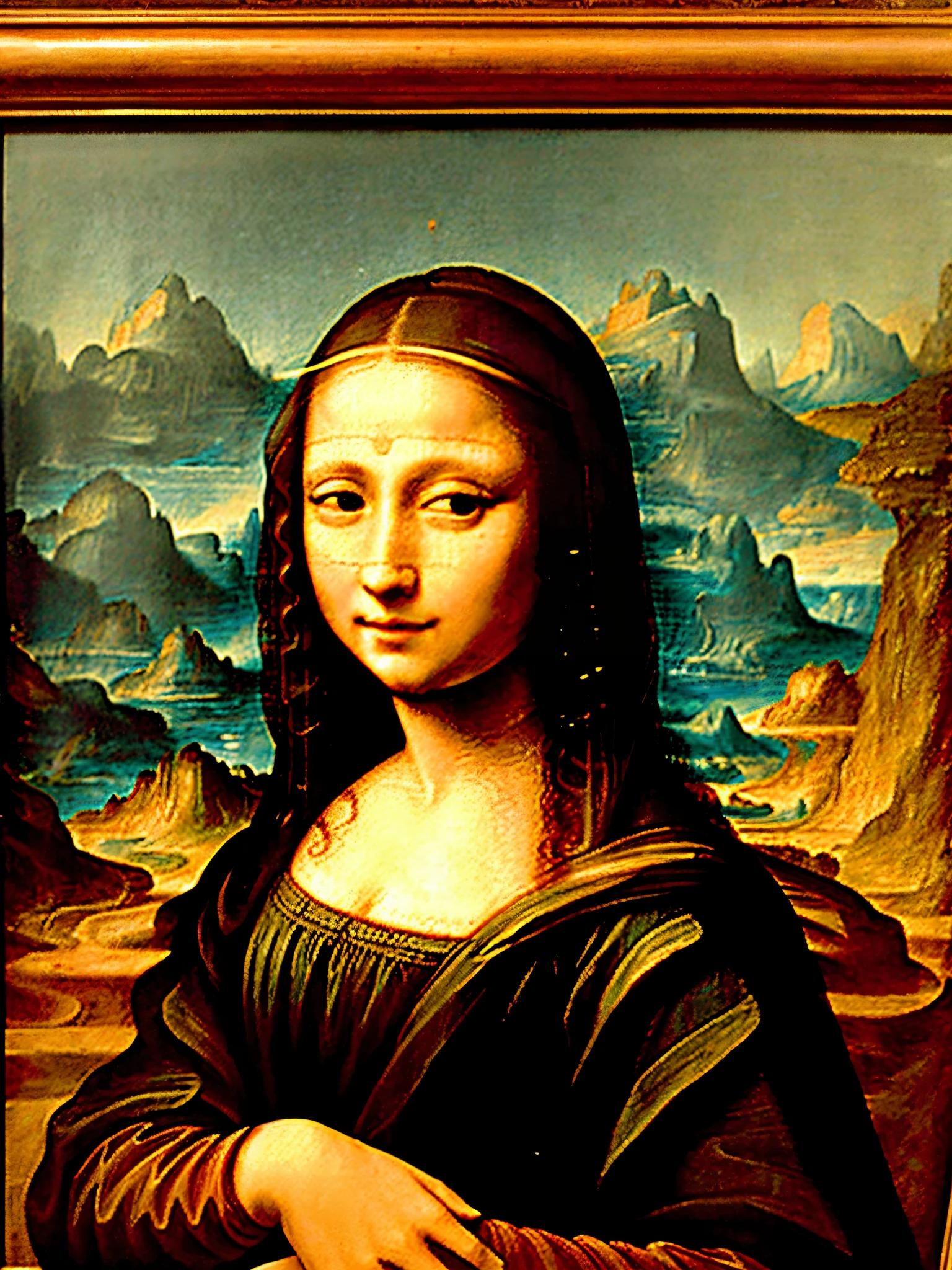 vic fuentes as the mona lisa
