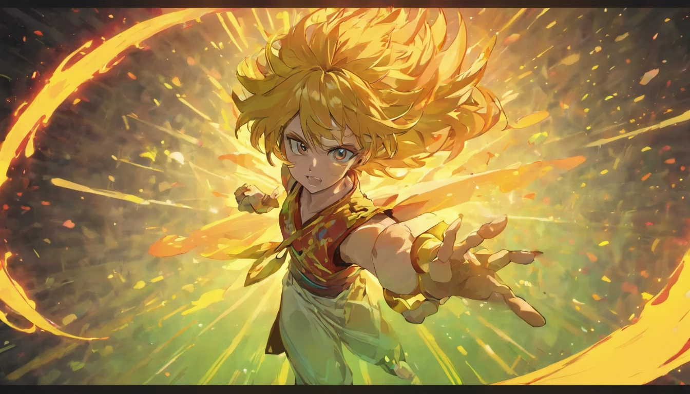 tmasterpiece,Super cool ultimate warrior as kung fu warrior,The expression is serious,Random light and shadow,Random character background,Minimalist style,A glowing sword,Lotus as background,Impeccably clean,need,to emphasize,Bright and colorful shades,3 Background,A high resolution, --with 9:16 -- two two five