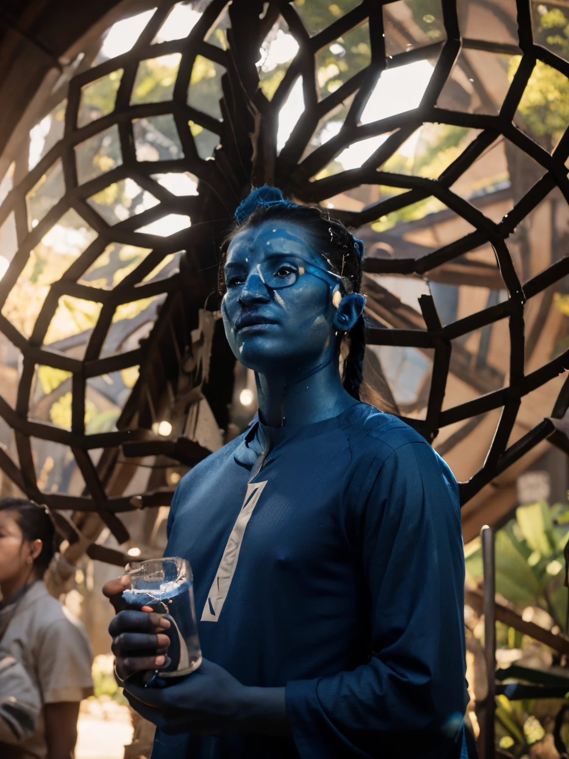 An avatar in 4k
