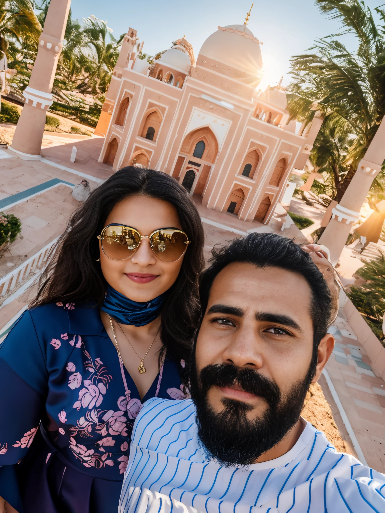 there is a man and woman standing together in front of a building, 8k selfie photograph, shot on nikon z9, taken with sony alpha 9, lovely couple, shot on sony a 7 iii, portrait shot 8 k, couple portrait, photo taken in 2 0 2 0, ghutra and egal, shot on canon eos r 5