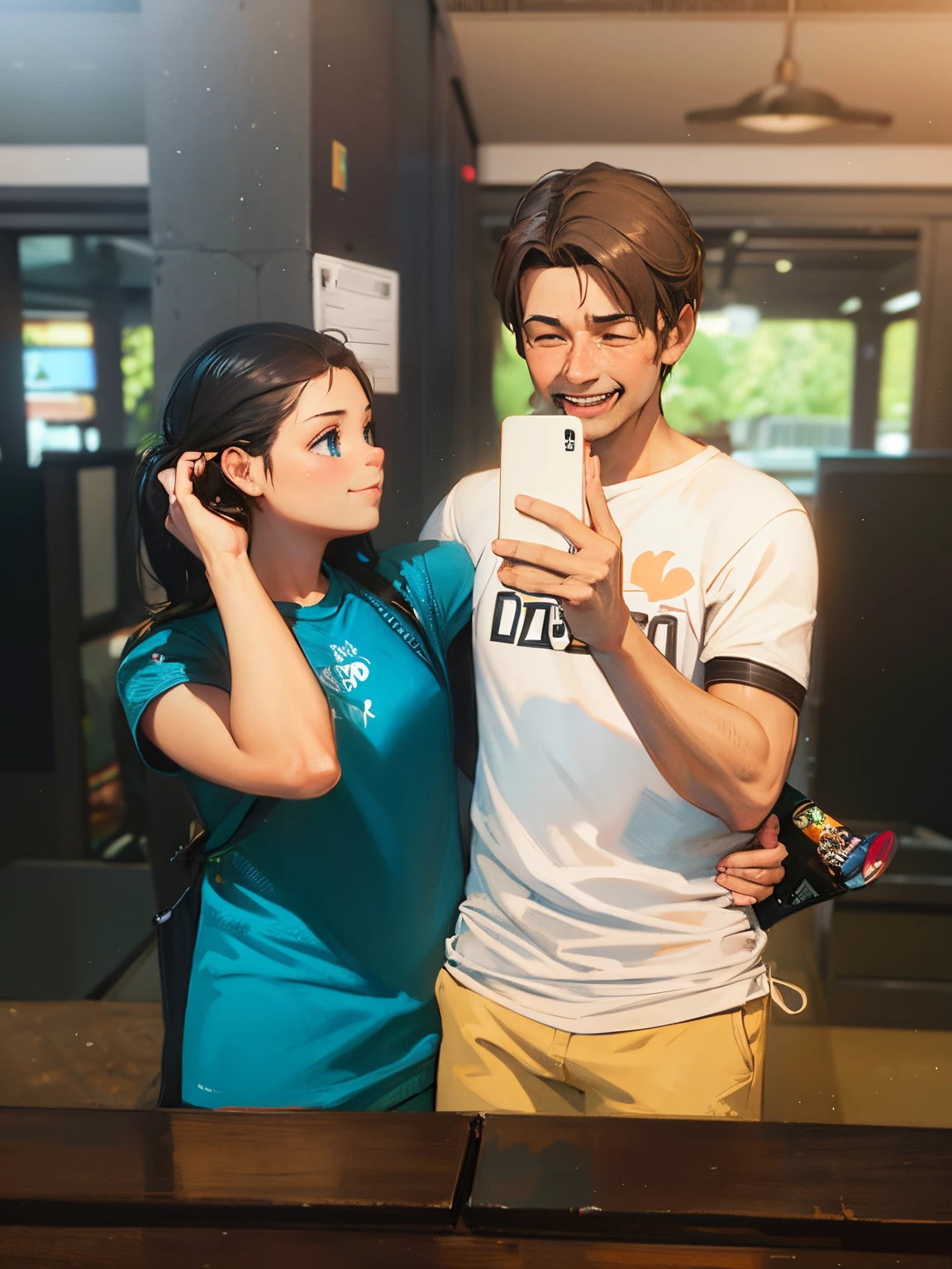 Realistic 3D pixar disney