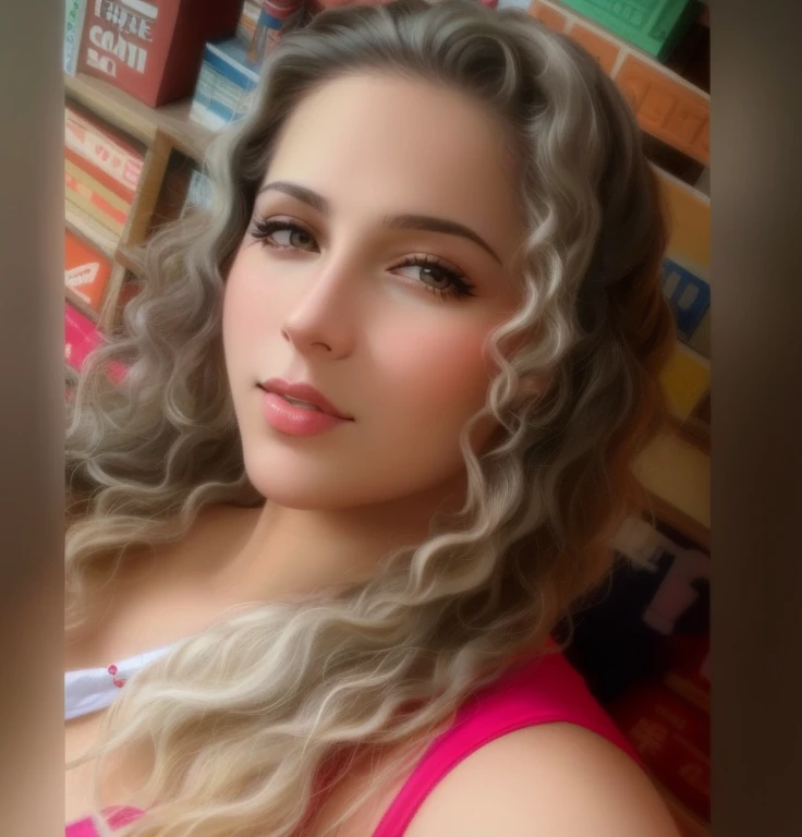 um close up de uma mulher com longos cabelos cacheados e uma camisa rosa, Mulher de 30 anos de Cuba, Parece Fabiula Nascimento, Marischa Becker, Malika Favre, fernanda suarez, andrea rocha, Alanis Guillen, Lola Dupre, Directed by: Nandor Soldier, imagem vazada, imagem de perfil