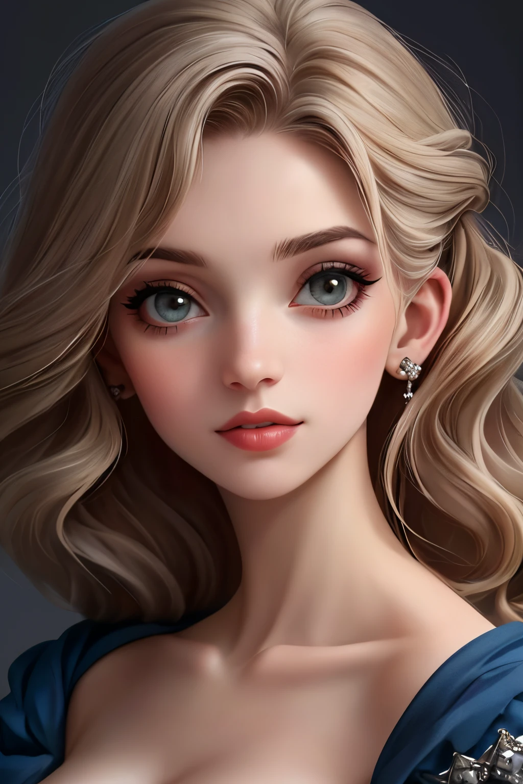 um close up de uma mulher com um batom vermelho e brincos, mulher loira bonita, imagem retrato bonita, foto de uma mulher bonita, loira mulher jovem bonita, loira bonita, cabelos loiros e olhos azuis, foto retrato bonito, retrato do rosto de um elegante, olhos azuis e cabelos loiros, cabelos loiros olhos azuis, uma loira linda, retrato impressionante, meninao bonita