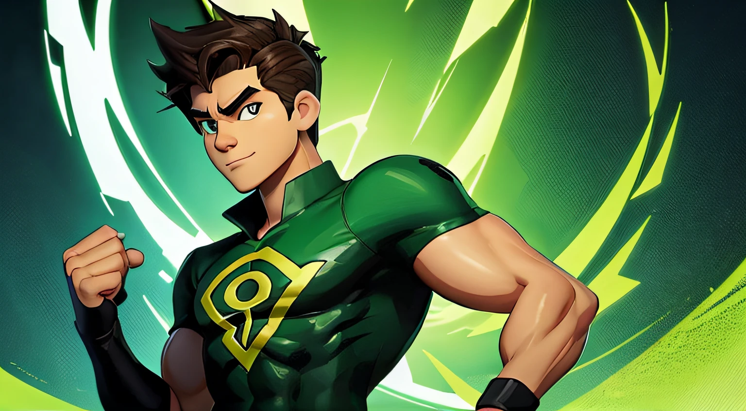 ben 10 supremo, arte digital, capa de jogo, obra de arte