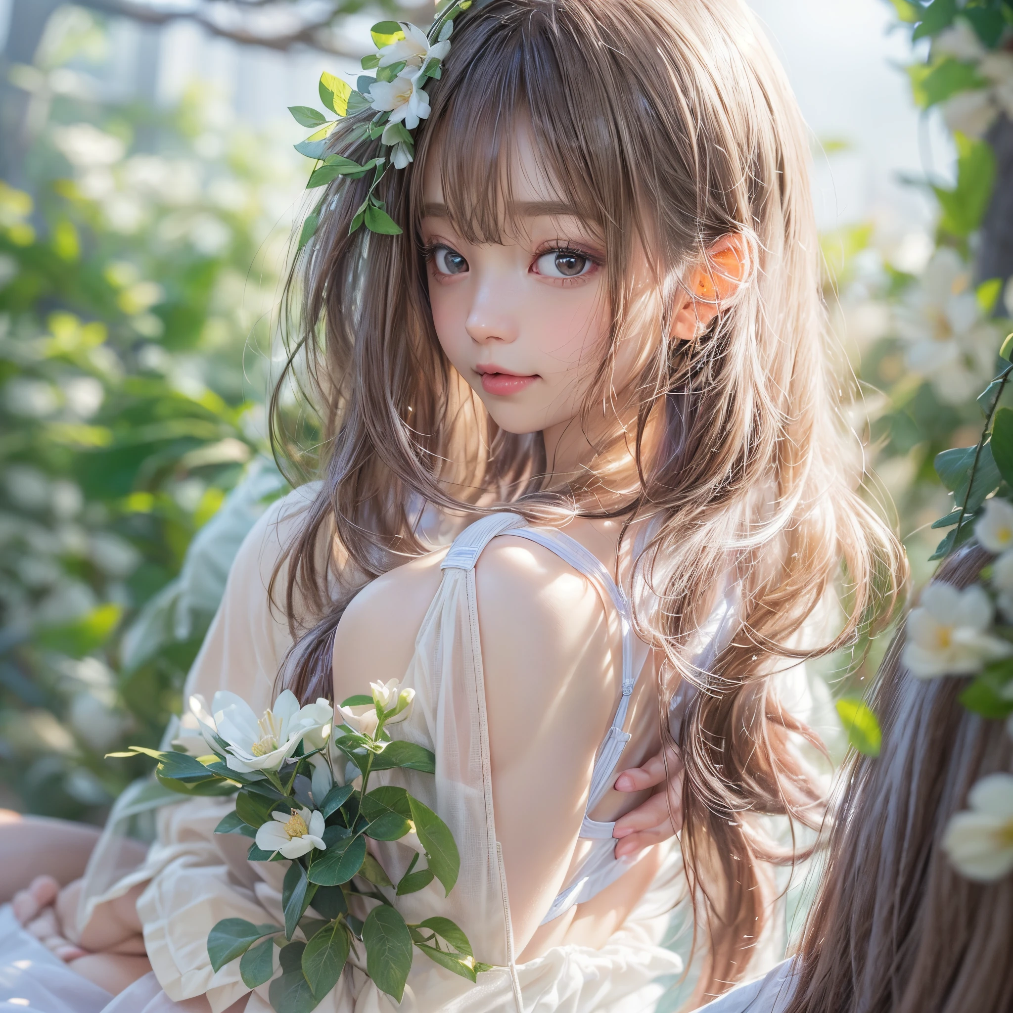 ((David Hamilton:1.37, White and vivid colors))、(Tiny Oppai-Loli Twins:1.37)、{(Dynamic-angle)|(from side)|(from back)|(from below:1.2)}、{(((Kissing face to face)))|(Standing Full Body:1.2)|Wide Shot}、{(Floating hair:1.2)|(Strong wind)|(Ass focus)}、8K best quality、((Masterpiece:1.2、Photo-realistic:1.4)), { kodachrome | realistic | photorealistic | RAW }、((Detailed KAWAII Face、Detailed glistening ivory skin))、Extremely Detailed、Smooth shading、{Zoom Layer|clear focused}、Soft Lighting with many Follow lights、{Childish|Gigantic Cleavage:1.37}、((school uniform with white tiny panties:1.37))、{Flowers|Flower wreath|ssmile|perplexed|seductiv|Different types of hair colors}、{(Light Particles:1.2)|(Lens Flare)|(Luminescent Particles:0.6)}、{Forest Lakeside|Lakeside Cottage|Before dawn|magic hour|morning glow|foggy}、{ Whole Body proportions and all limbs are anatomically accurate | no extra limbs } .