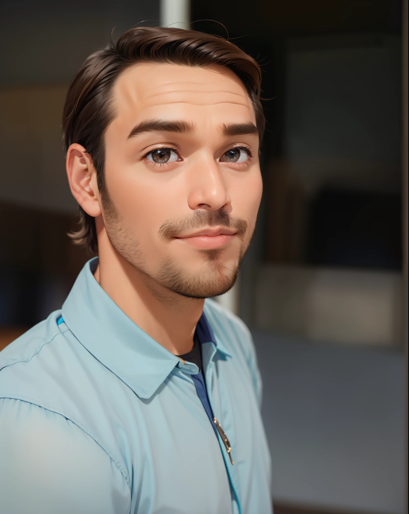 um homem estilo disney pixar, alta qualidade, melhor qualidade