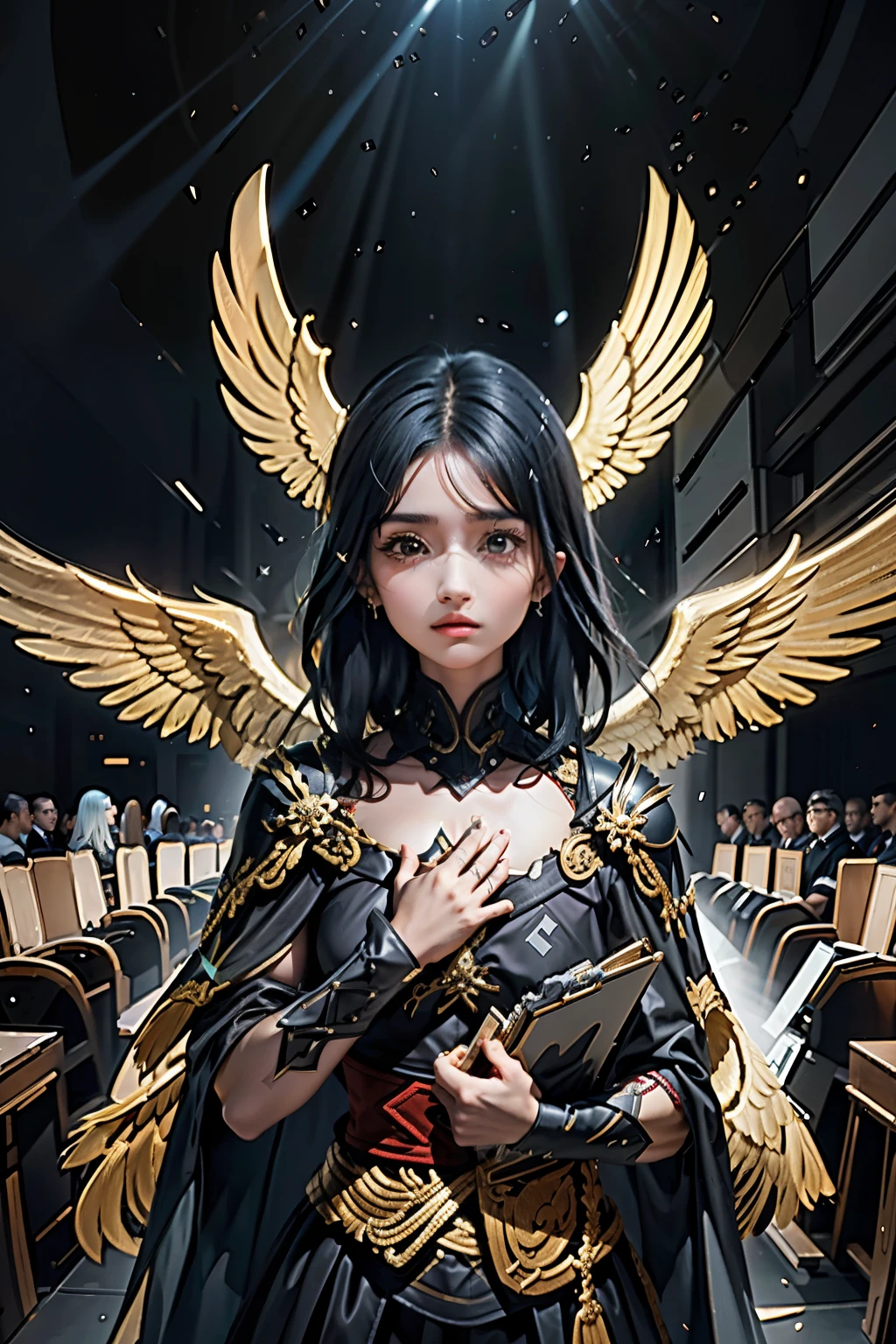 Miguel Arcanjo, Bible , army of angels, absurdos, alta resolução, ultrasharp, 8k
