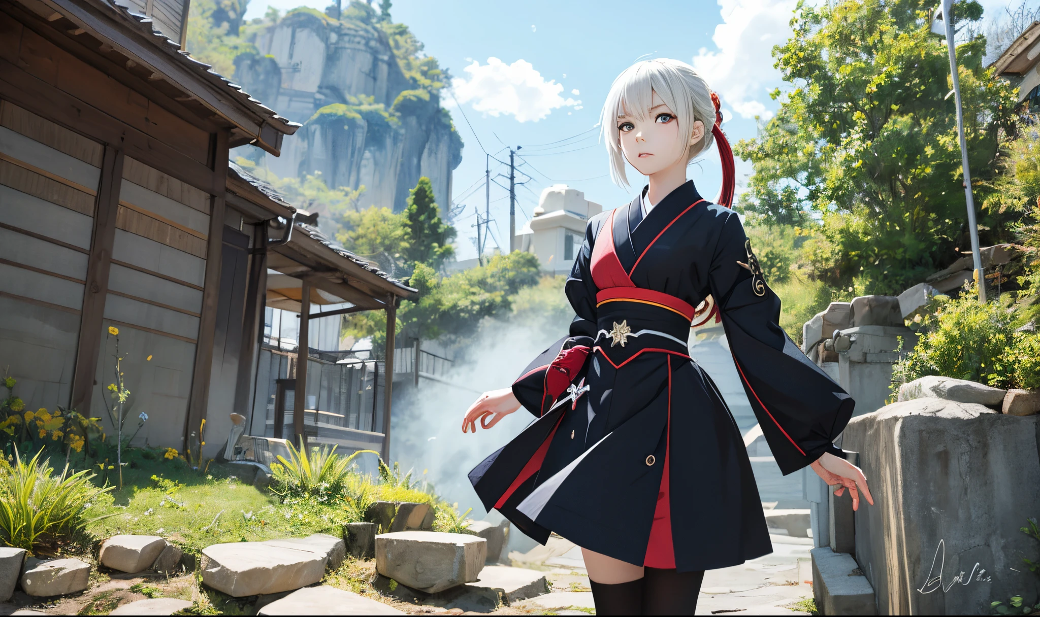 2b, genshin impact, manga, anime,