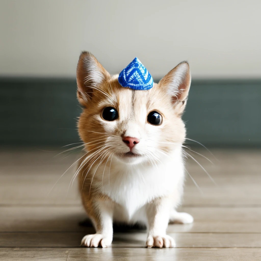 Stuart Little, wearing a yarmulke