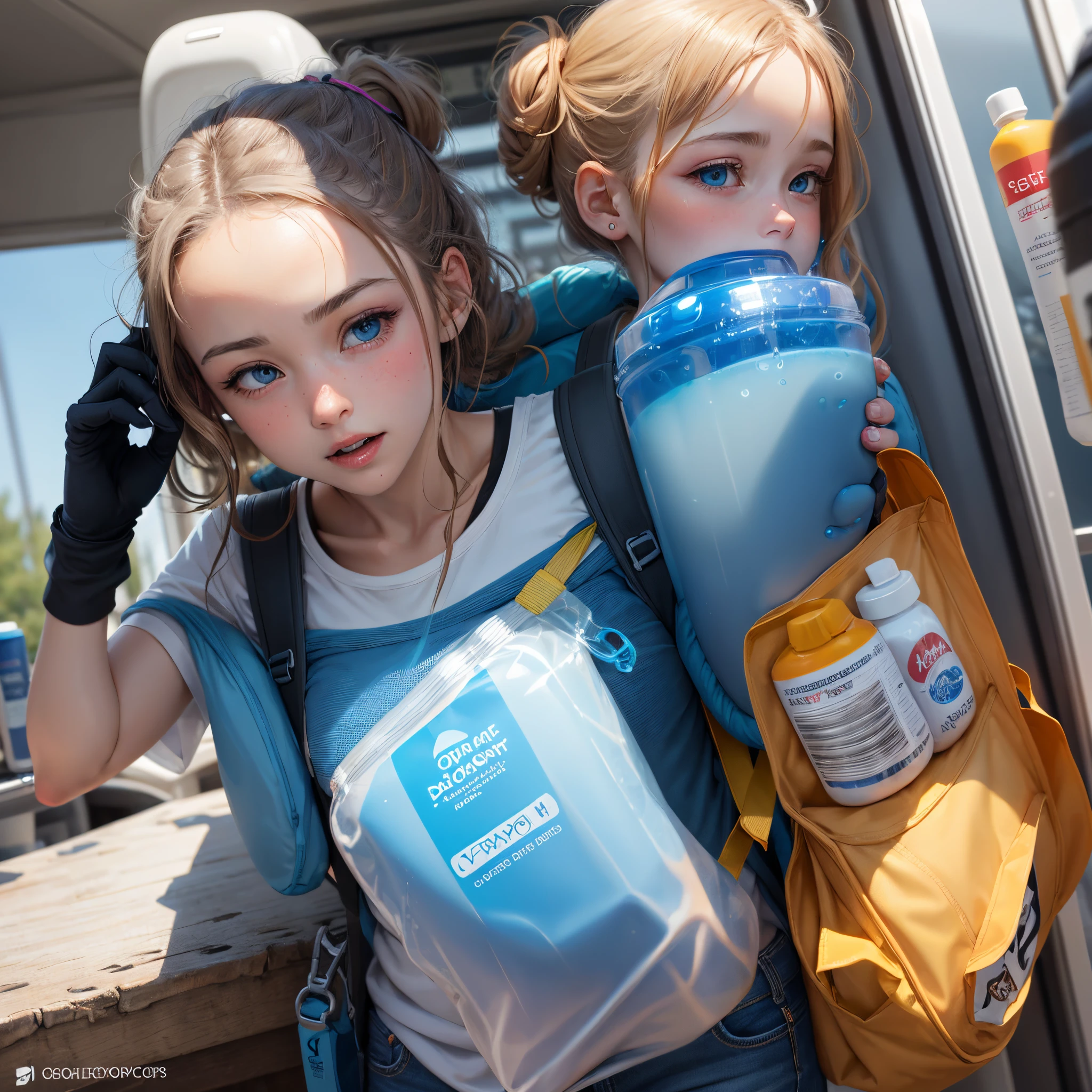 French humor，Dream，dream-state，hydration bag