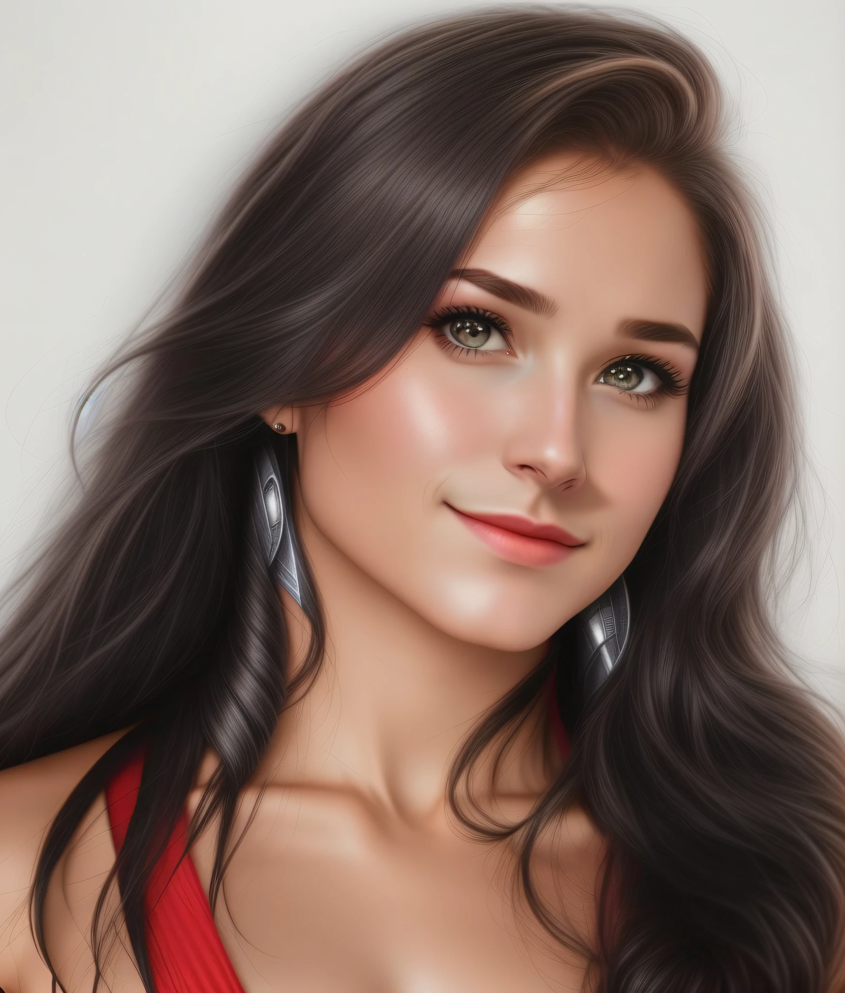 a woman dressed like a female super hero, realistic photo, high quality