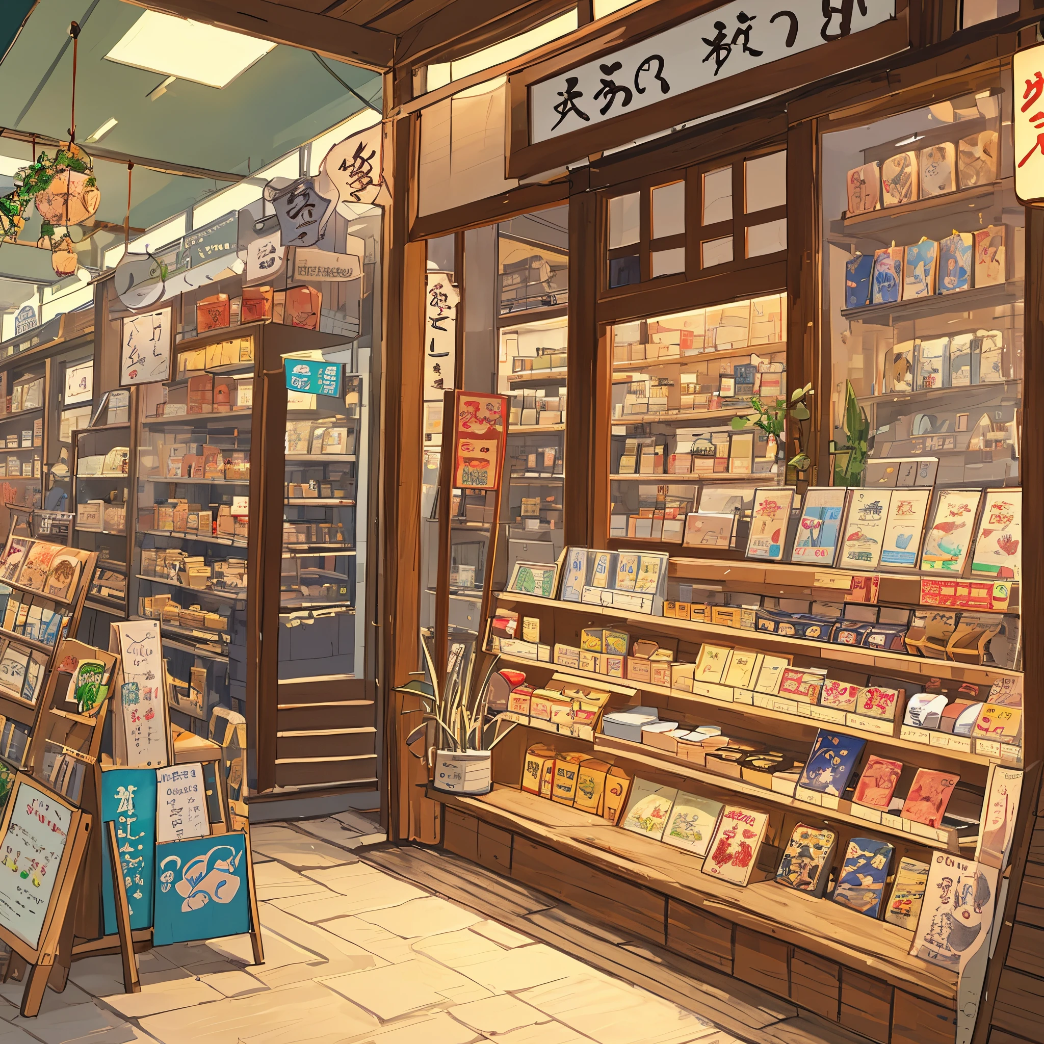Please think of an illustration of a shop called Shiratama-ya.