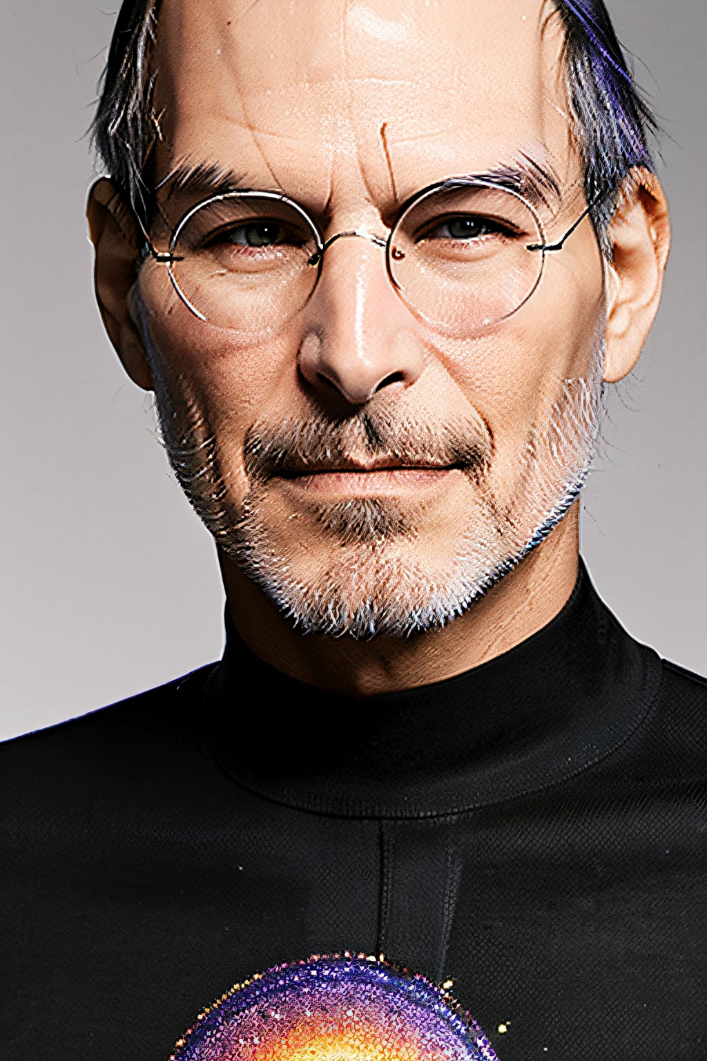 Steve Jobs frontage Glitter suns