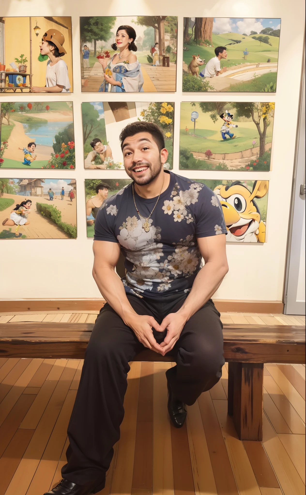 Obra-prima, de melhor qualidade, estilo Disney