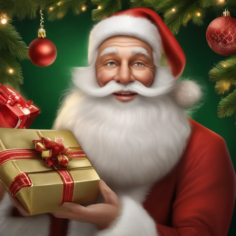 Santa’s head elf, Elfred, presents a deceptive appearance with his small, sprightly frame, twinkling green eyes, and a constant smile under a neatly trimmed white beard. Ostensibly dedicated to managing Santa’s workshop, he is secretly the mastermind behind a massive global cocaine cartel. ,original,Santa’s head elf, Elfred, presents a deceptive appearance with his small, sprightly frame, twinkling green eyes, and a constant smile under a neatly trimmed white beard. Ostensibly dedicated to managing Santa’s workshop, he is secretly the mastermind behind a massive global cocaine cartel. ,face,photo