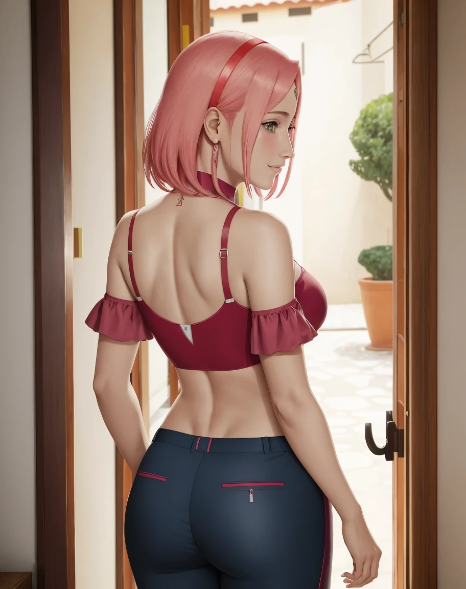 ultra detailed,realistic shot, high resolution, ultra detailed face, cute eyes, eyes shining, natural light, cinematic light, realistic body, detailed body, detailed eyes, realistic face, masterpiece, not wearing clothes, naked, vagina, pussy, masterpiece, not wearing clothes, naked, vagina, pussy, medium boobs, high quality, 8k, best quality，Kirschblütenwald, (Hohe Detailgenauigkeit:1 1), Raues Gesicht, natural skin, High quality, NSFW, Naruto Sakura，Ein rosahaariger，kurzes, detailliertes Haar，green eyeig boobs:1.2），（red Bikini:1.5），（smil:1.2），Rot im Gesicht sein，（Spaltung:1.4），sexy Figur，Perfect body，gorgeous eyes, (detailliertes Gesicht und Augen), (Das Gesicht: 1 2), Noises,extra, Echtes Foto, ..................PSD, Lampenfilm-Fotografie, Scharfer Fokus, Kontrastreiche Beleuchtung, Empfindliche Haut, High Resolution 8K, Wahnsinnige Details, realistisch, Professionelles Fotoshooting, 8K UHD, Spiegelreflexkamera, Sanfte Beleuchtung, High quality, filmgrain, Fujifilm XT3，Zauberei，Partikel-FX,from the back