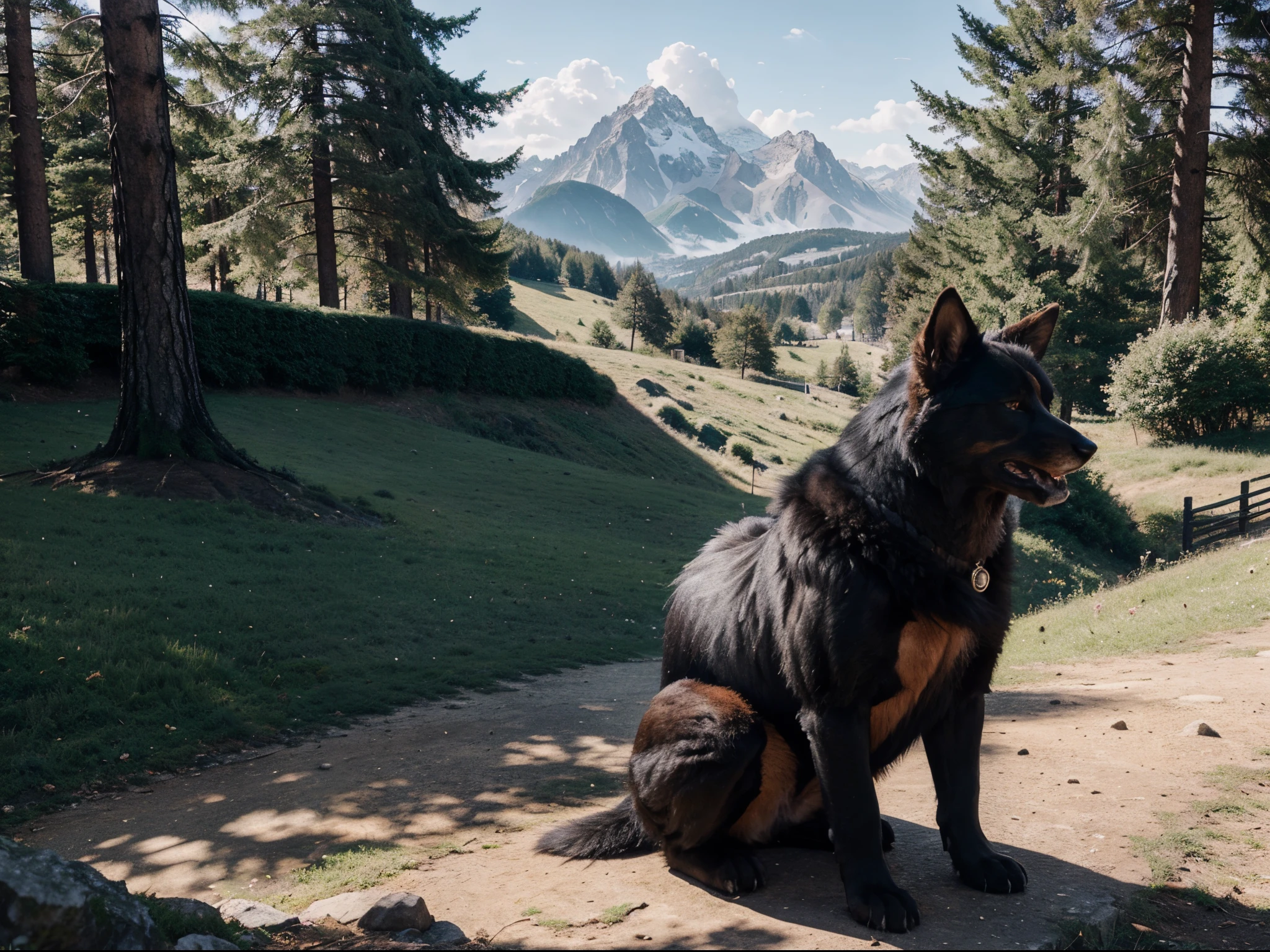 4k , Meisterwerk , beautiful , Furry , Fursona Gay , Fur , masculine , sexy , traumhafte Landschaft