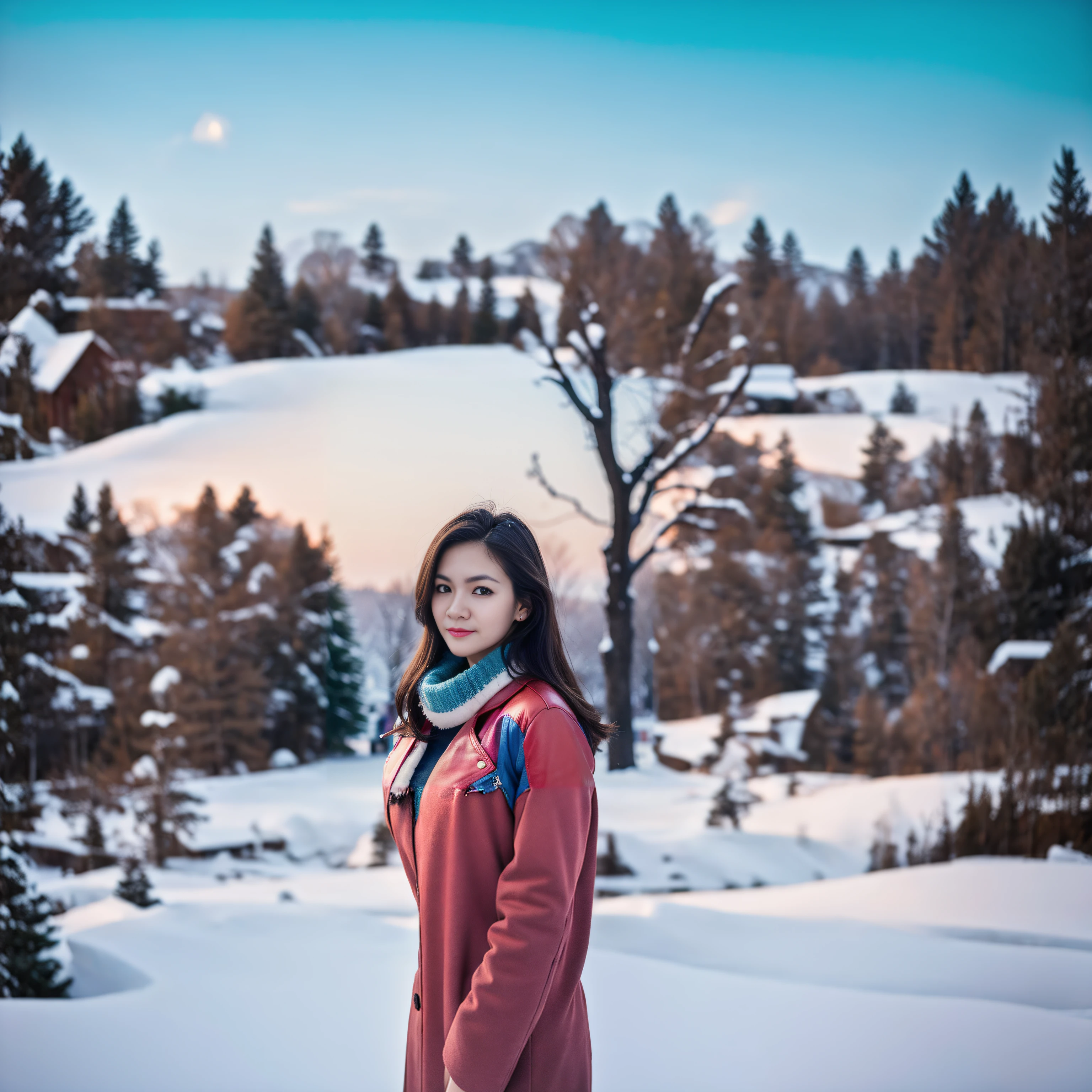 (Winter Wonderland, snowy landscape)