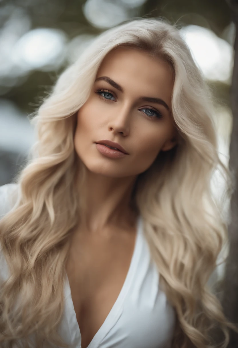 oman with matching tank top and panties, fille sexy aux yeux bleus, Portrait Sophie Mudd, Portrait de Corinna Kopf, cheveux blonds et grands yeux, selfie of a young woman, ohne Maquillage, maquillage naturel, Look directly into the camera, Visage avec Artgram, dezentes Maquillage, Superbe photo du corps entier, dans la chambre, gros seins, Blonde, Latin