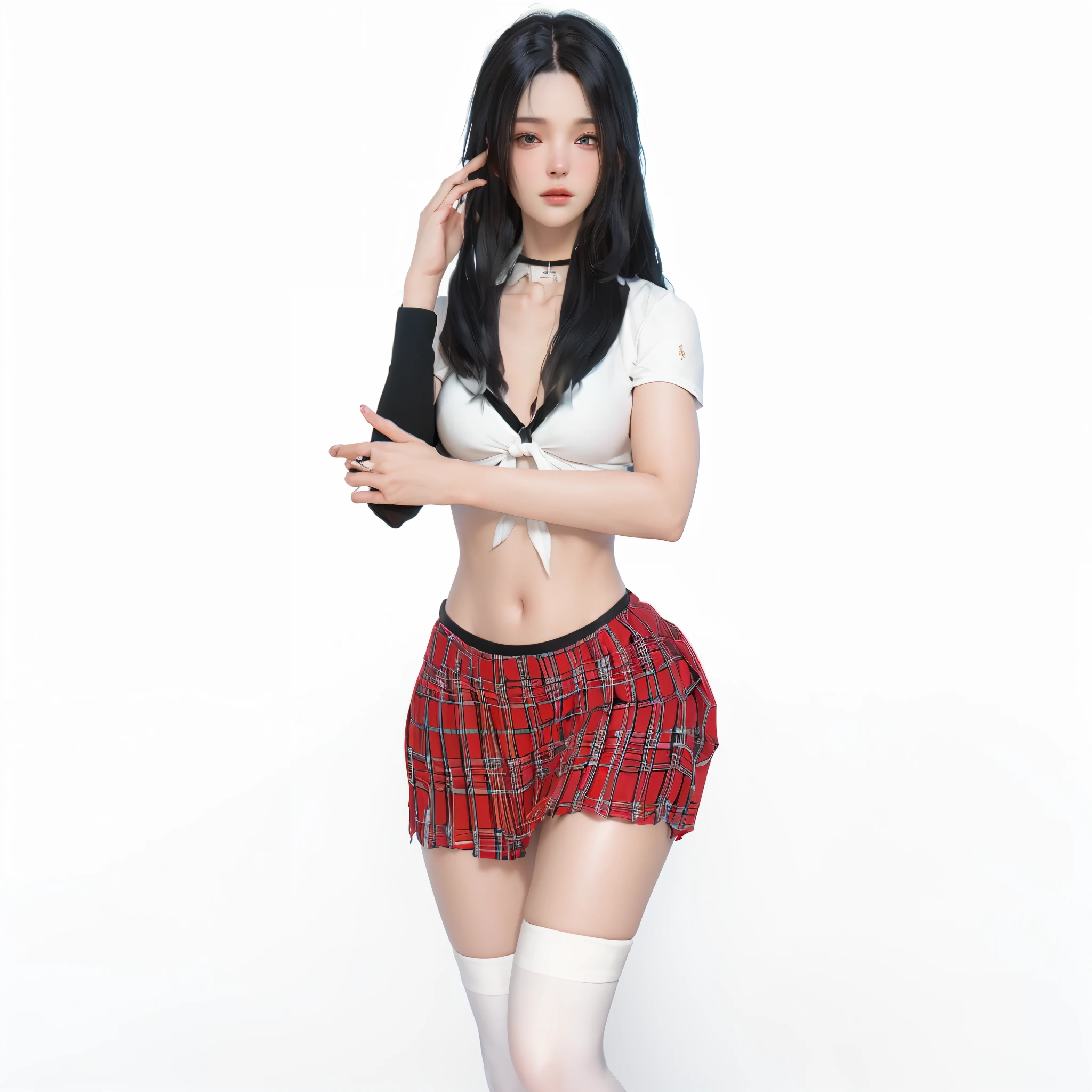 ((Best quality)), ((masterpiece)), (detailed:1.4), 3D, an image of a beautiful cyberpunk female,HDR (High Dynamic Range),Ray Tracing,NVIDIA RTX,Super-Resolution,Unreal 5,Subsurface scattering,PBR Texturing,Post-processing,Anisotropic Filtering,Depth-of-field,Maximum clarity and sharpness,Multi-layered textures,Albedo and Specular maps,Surface shading,Accurate simulation of light-material interaction,Perfect proportions,Octane Render,Two-tone lighting,Wide aperture,Low ISO,White balance,Rule of thirds,8K RAW,
