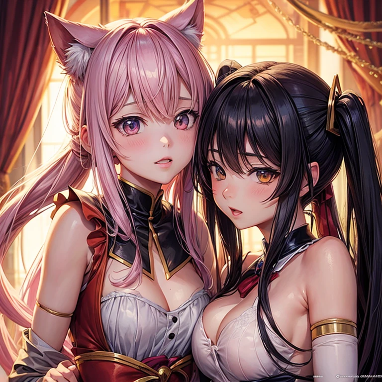 Anime hentai yuri girl qui tripote