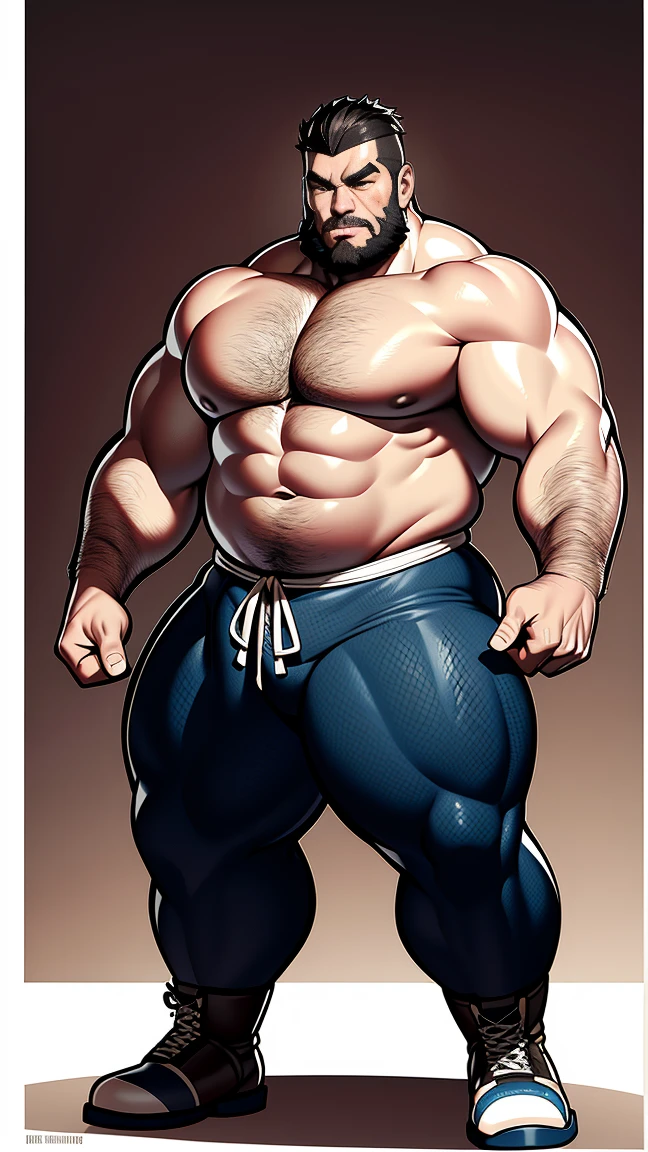 the only person,male people,Muscle wrestler,musculous,Stout wrestler,Asian people,jpn,Uncles,60-year-old middle-aged man,Short hair details,Short hair details,Wrestling boots,Full body like,Panorama characters,WWE ring,WWE American professional wrestling,spotlight lights,cellshading,visions,pantiess,fatness,age 55,,Middle age,tattoo is,Fingerless gloves,Wheat-colored skin,oilly skin,Dark skin,Show off your chest muscles,Sumo wrestler,body builder,Wide sideburns,Pronounced abs,ssmile,beard is gray,White hair,(Full body like:3),Hands are very thin,bright outside,outdoor background