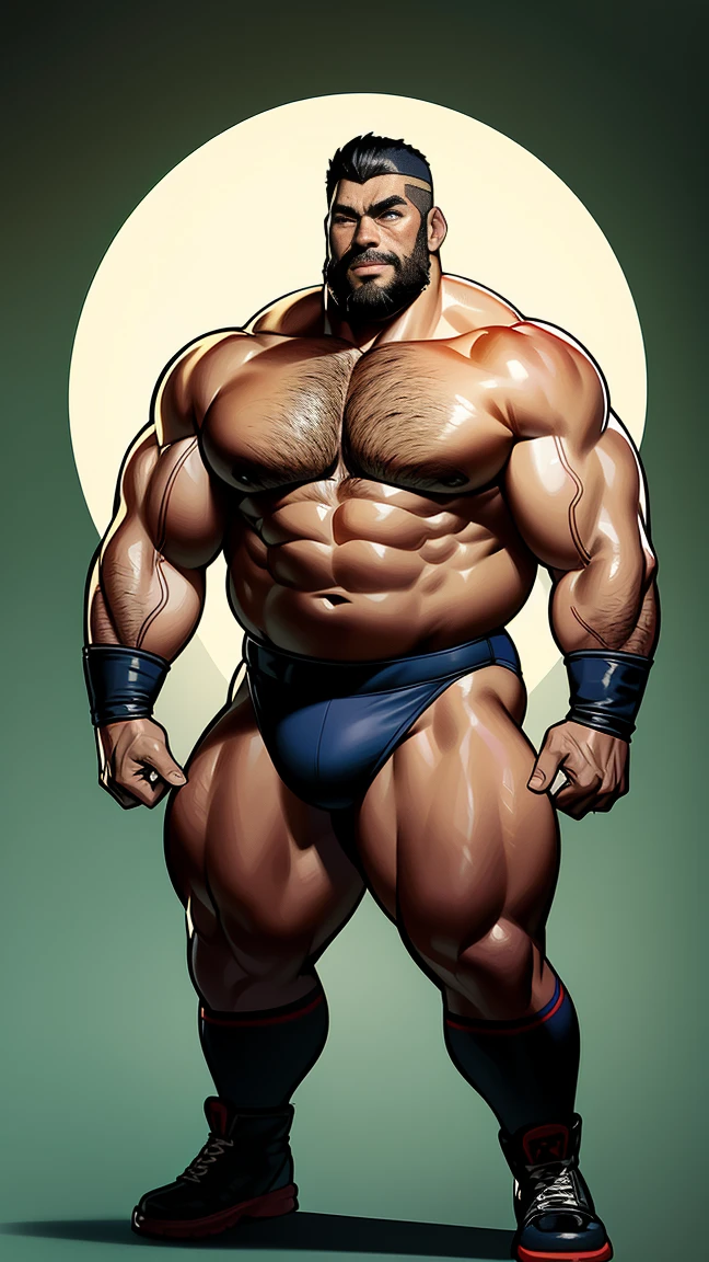the only person,male people,Muscle wrestler,Muscular,Stout wrestler,Asian people,jpn,Uncles,60-year-old middle-aged man,Short hair details,Short hair details,Wrestling boots,Full body like,Panorama characters,WWE ring,WWE American professional wrestling,spotlight lights,cellshading,visions,pantiess,fatness,age 55,,Middle age,tattoo is,Fingerless gloves,Wheat-colored skin,oilly skin,Dark skin,Show off your chest muscles,Sumo wrestler,body builder,Wide sideburns,Pronounced abs,ssmile,beard is gray,White hair,(Full body like:3),Hands are very thin,bright outside,outdoor background