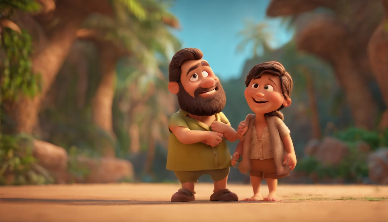 a cartoon jesus hugging and welcoming a man into heaven animated film, 3 d animated movie, animated still, animated movie, inspired by Johannes Helgeson, jesus wasted at a party, animation film, animated film still, rendered in corona, epic illumination, 3 d animated, 3d animated, he is greeting you warmly Caractere estilizado, animation style rendering, 3D estilizado, Arnold Maya render, 3 d render stylized, toon render keyshot, Personagem 3D, Personagem 3D, 3d rendering stylized, 3 d character render, personagem de desenho animado, Personagem de close up, Pose de personagem, (Estilo Pixar) (master part:1.2) (Bokeh) (best quality) (pele detalhada) (textura detalhada) (8k) (argila) (Cinematic lighting) (foco nítido