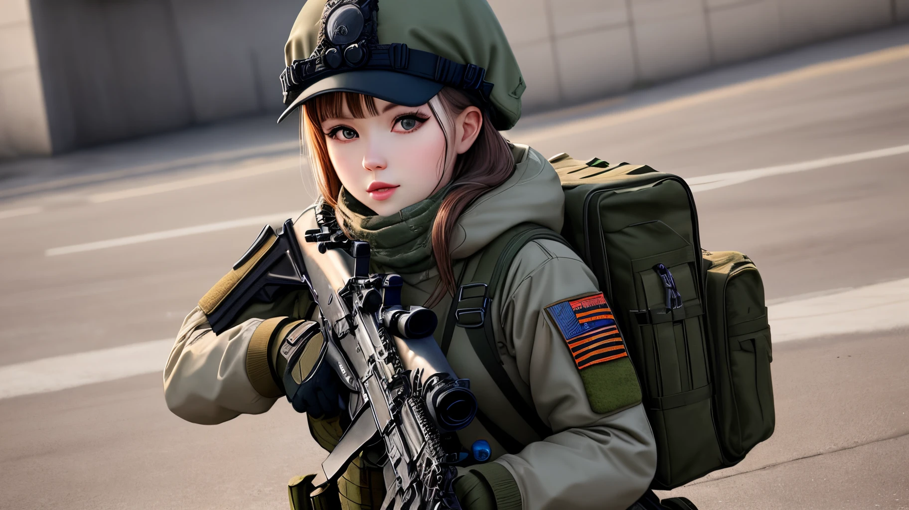 Tactical girl