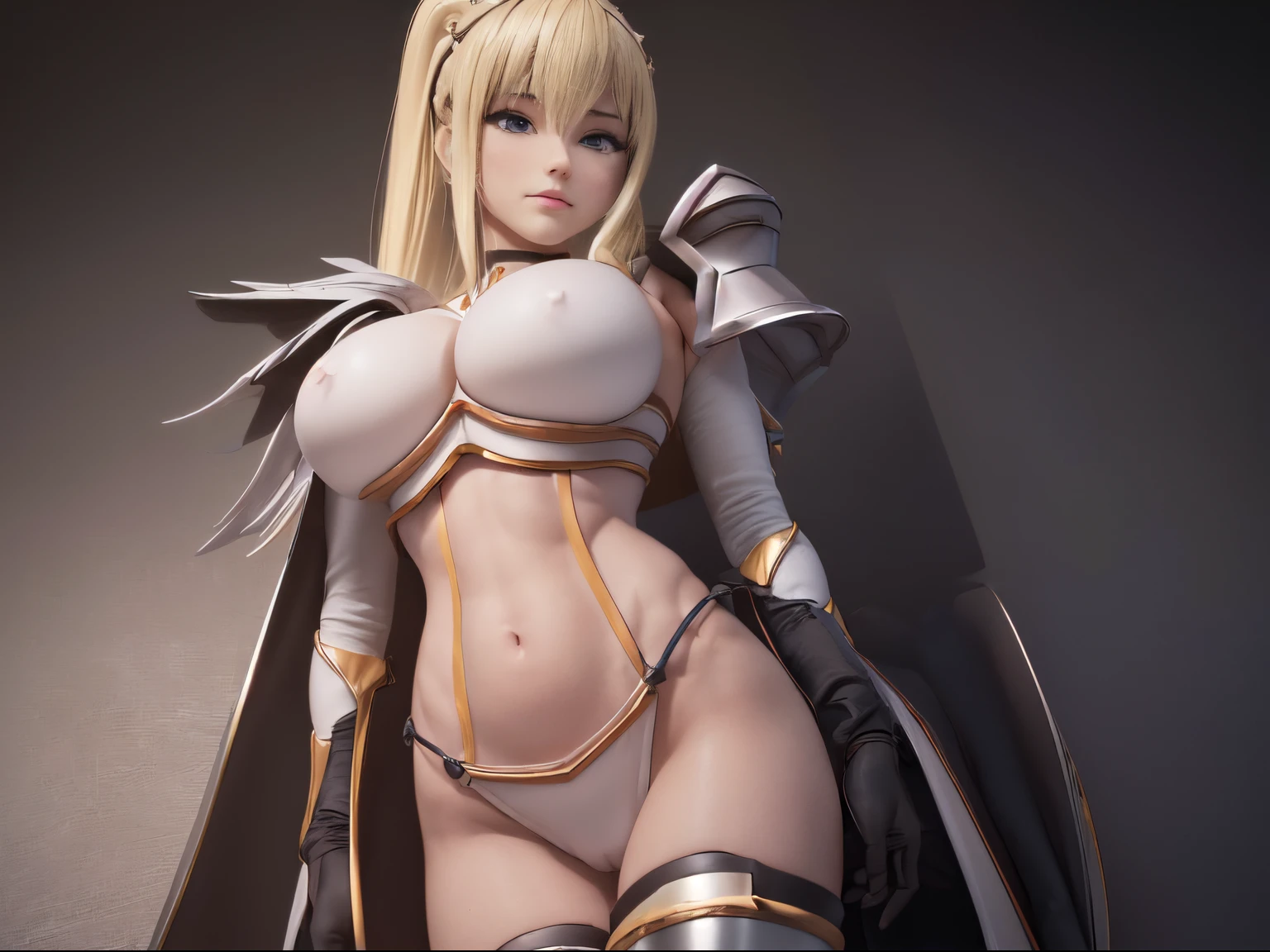 (((darkness)))8k,(((from komosuba)))(((blond)))((one girl protrait)((( render 3d)))(((wear cleric armor rpg)))(((Amazing tits)))caliente, hermosa,((Hornie)),(((viste armor)))((tiene tetas perfectas)))8k, hiperrealista todo como un motor irreal trazado de rayos render ((estilo humano hiperealista)),(((Empty dark background))). hiperrealista todo como un motor irreal trazado de rayos render estilo humano realista ,(((Empty dark background)))., Suavemente iluminado, Intimo exquisito detalle, foco nítido, intrincadamente detallado, rewarded photography, small-catchlight, bajo contraste, alta nitidez, facial-symmetry, profundidad de campo, cinematic background, Renderizado del motor irreal, Imagen central, dream-like, Suavemente iluminado, intimo, imagen de cuerpo completo ,cuerpo completo,((tetona)),((piernas torneadas)) perfect ass ecchi, hdri