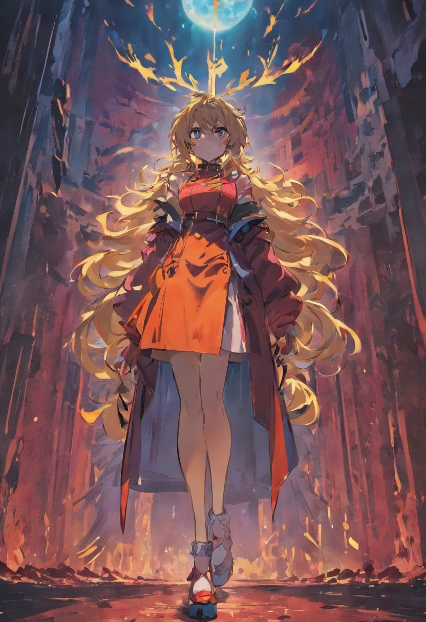 Big bad wolf standing