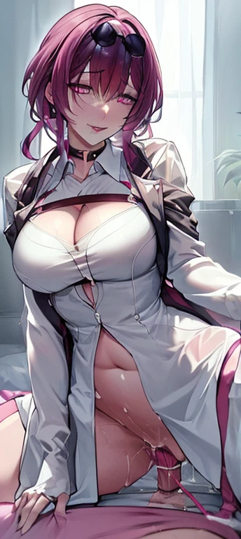 (Best quality:1.2),(tmasterpiece:1.2),(tmasterpiece:1.2),(Mature woman),,(choker necklace,ear nipple ring),(In a dimly lit bedroom),(暨:1.2),(Protruding cleavage:1.2),(Micro-underwear:1),((Sex life:1.8))(KafkaHKS)