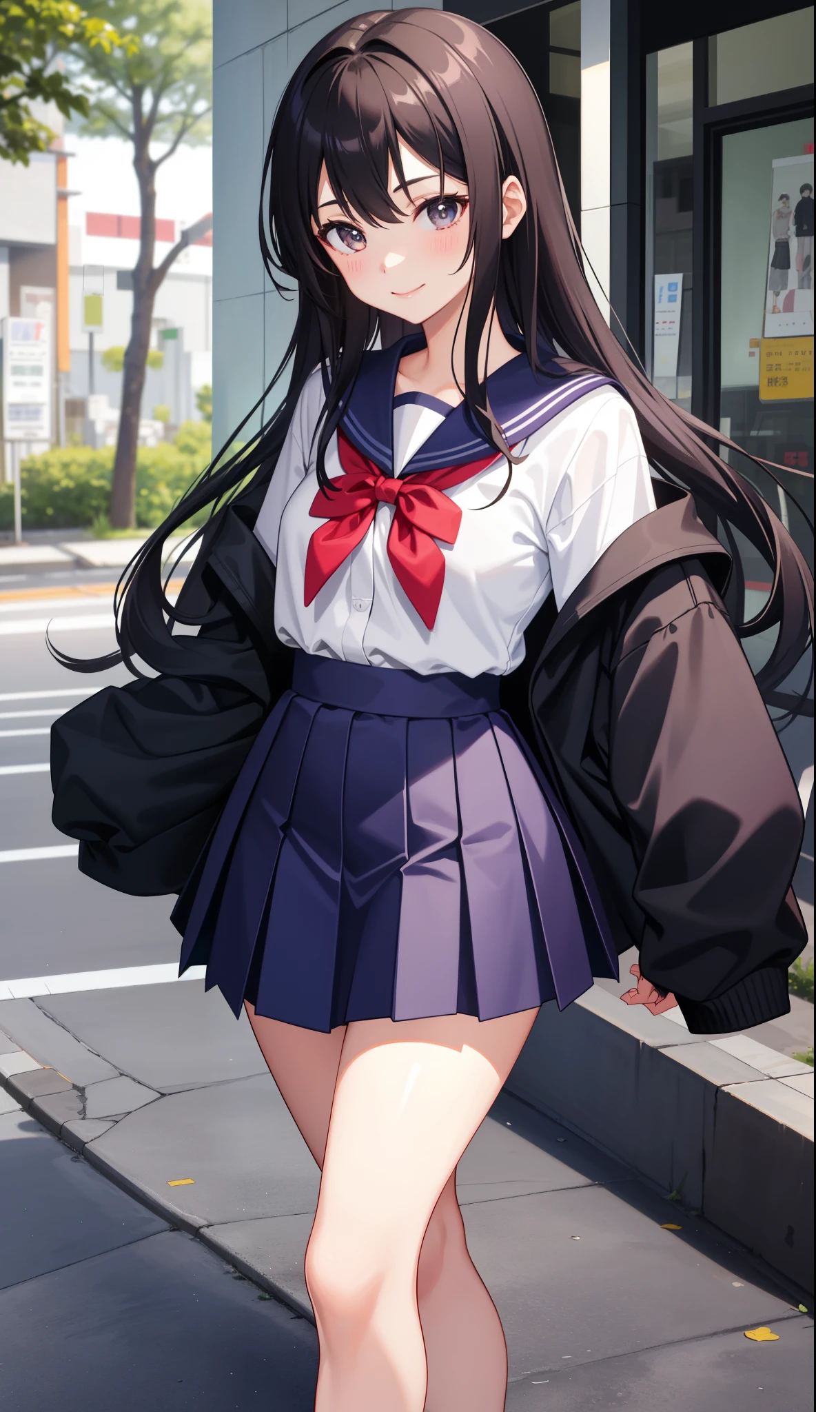 Japanese 、high school student、Lift up your skirt、Showing panties、Blushing、白いShowing panties、Pull up your skirt