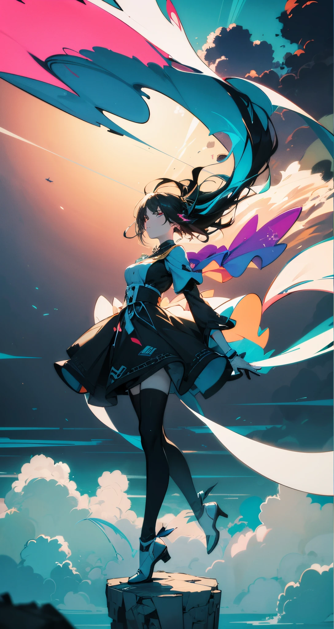 ((32k)), ((best quality)), ((ultra high res)), ((HDR)), ((UHD)), ((extremely detailed CG)), ((unity 32k wallpaper)), ((best quality starry sky)), ((best quality full moon)), (((best quality back))), ((best quality town)), ((((silhouette)))), (((silhouette human))), (((running))),