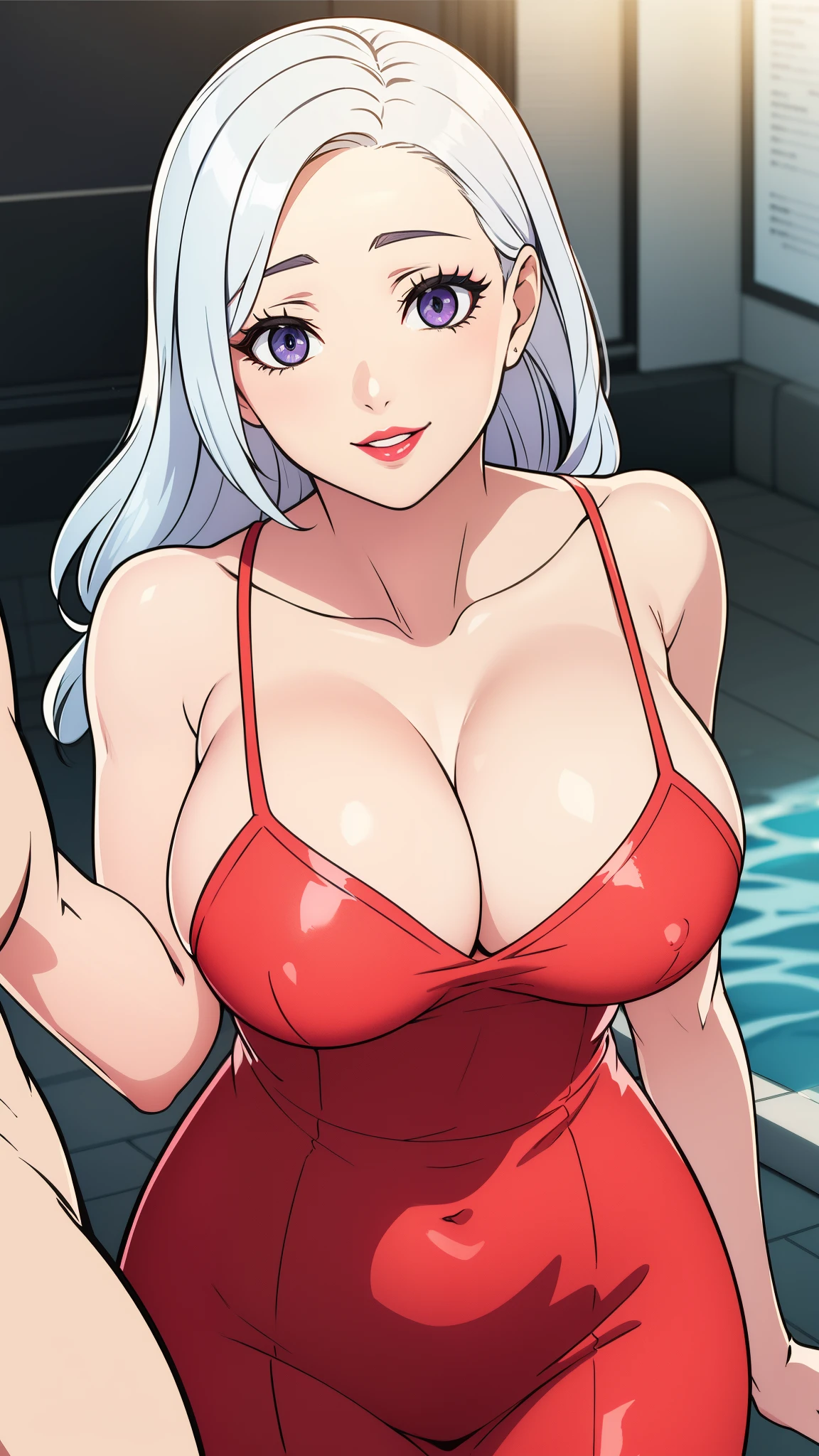 Must Piece, (Solo: 1.1), Perfect Face, (Bright Lighting: 1.2), Beautiful Eyes, Beautifully Detailed Face, Perfect Lighting, Absolutely necessary for the piece, Top Quality, ()MILF, ()Big Tits, 30 year old female, 1 on 1, red lips, provocative, lips, lipstick, red lips, lips bold, 8K, High Definition Video, married,. Beautiful, bright, pictures of women in water, beautiful kawaii light, melancholy, ocean waves, striking in art, sinking to drown calm light, phosphorescence, endless dream.
8K,high quality,animated,animated,married woman,beautiful,bright,eye highlights,purple eyes,sexy,super big tits,oversized boobs,erotic,beautiful line drawing. Blue skin, blue and orange gradient fins, black fine decorated dress, white hair color, singing, expression smiling, clearly drawn expression, described from head to waist,